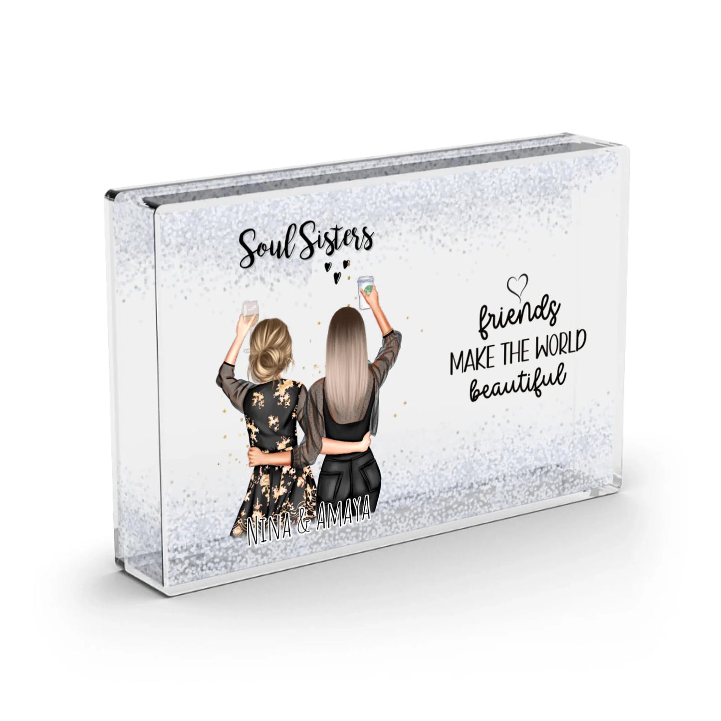 2-3 Beste Freundinnen - Schneekugel Schnee