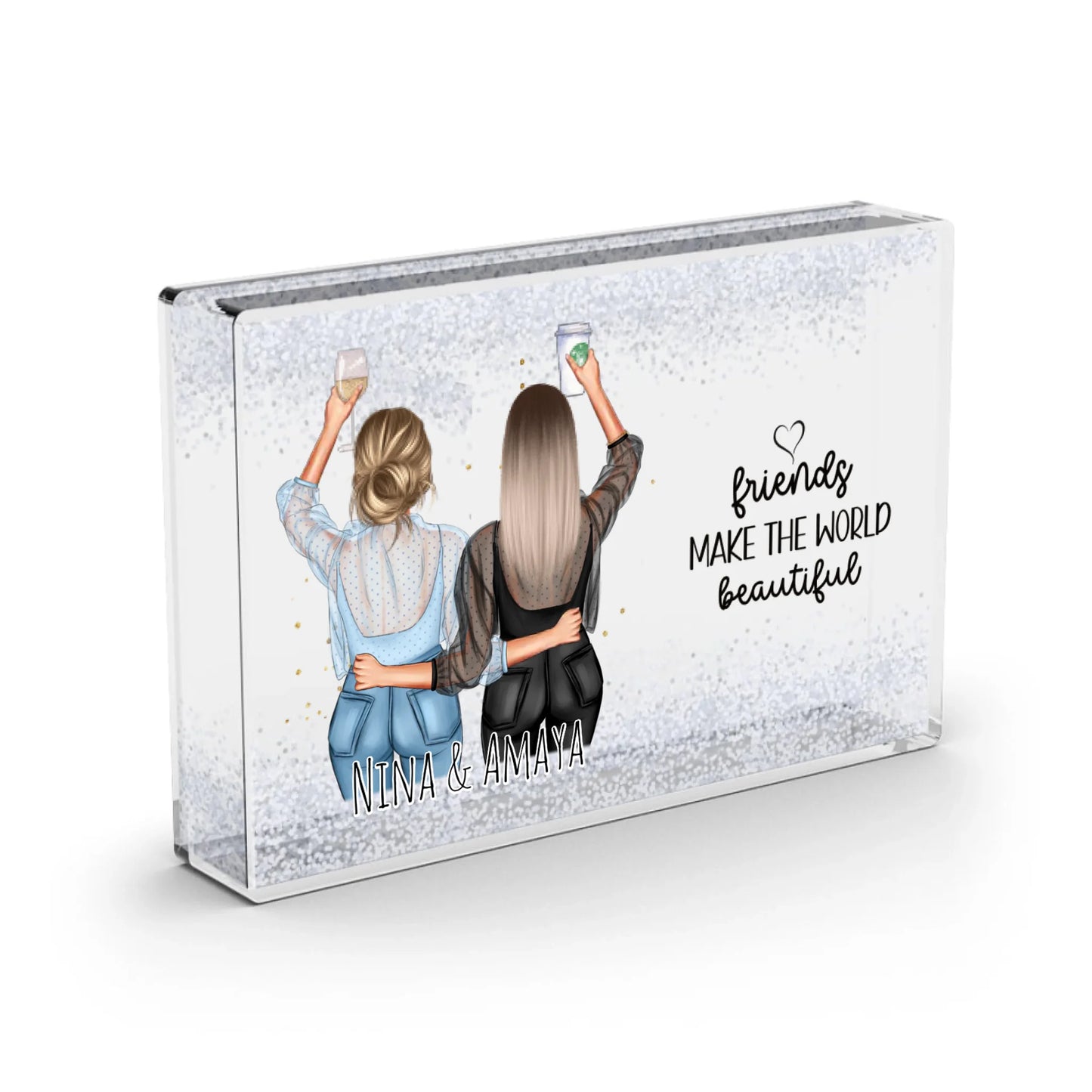 2-3 Beste Freundinnen - Schneekugel  Schnee