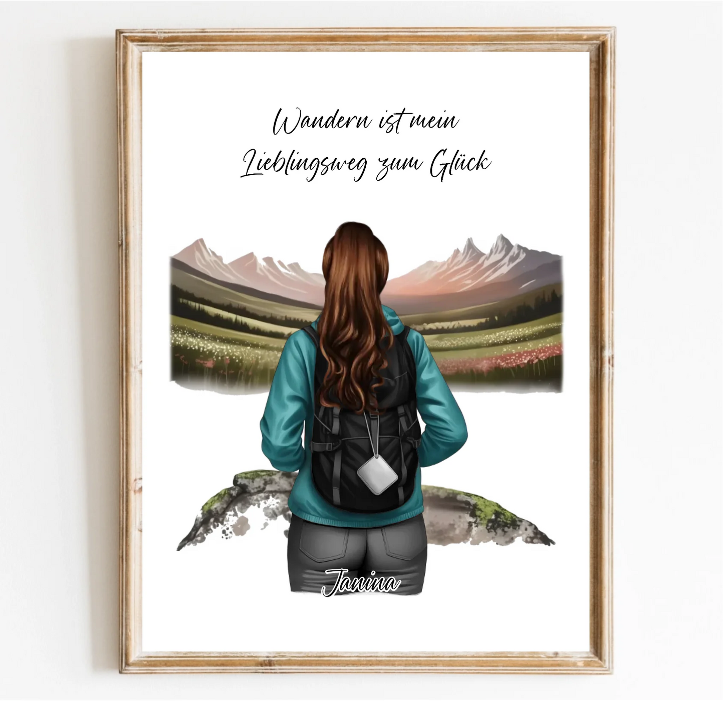 Wandern Poster