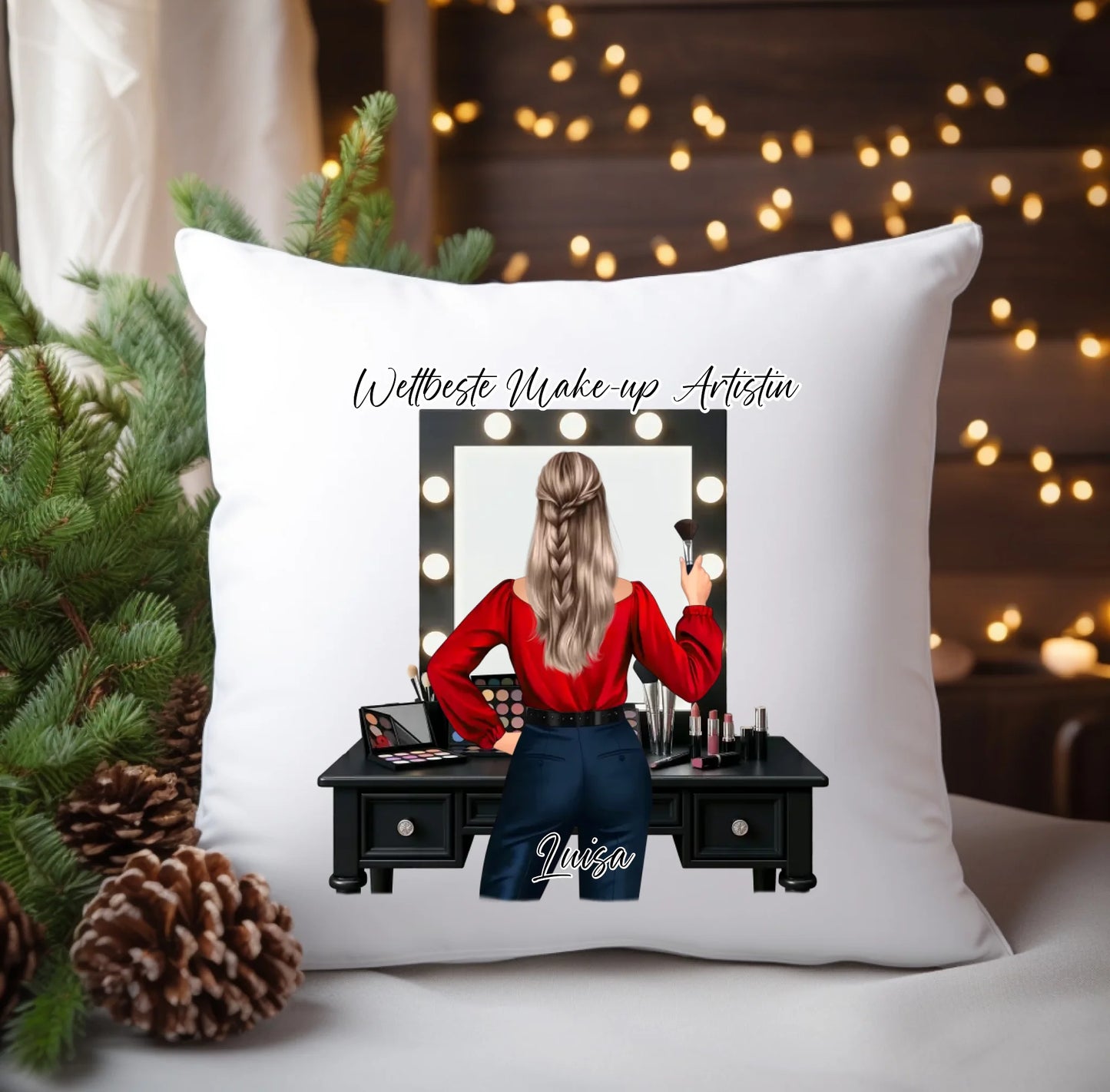 Make-up Artist Kissen