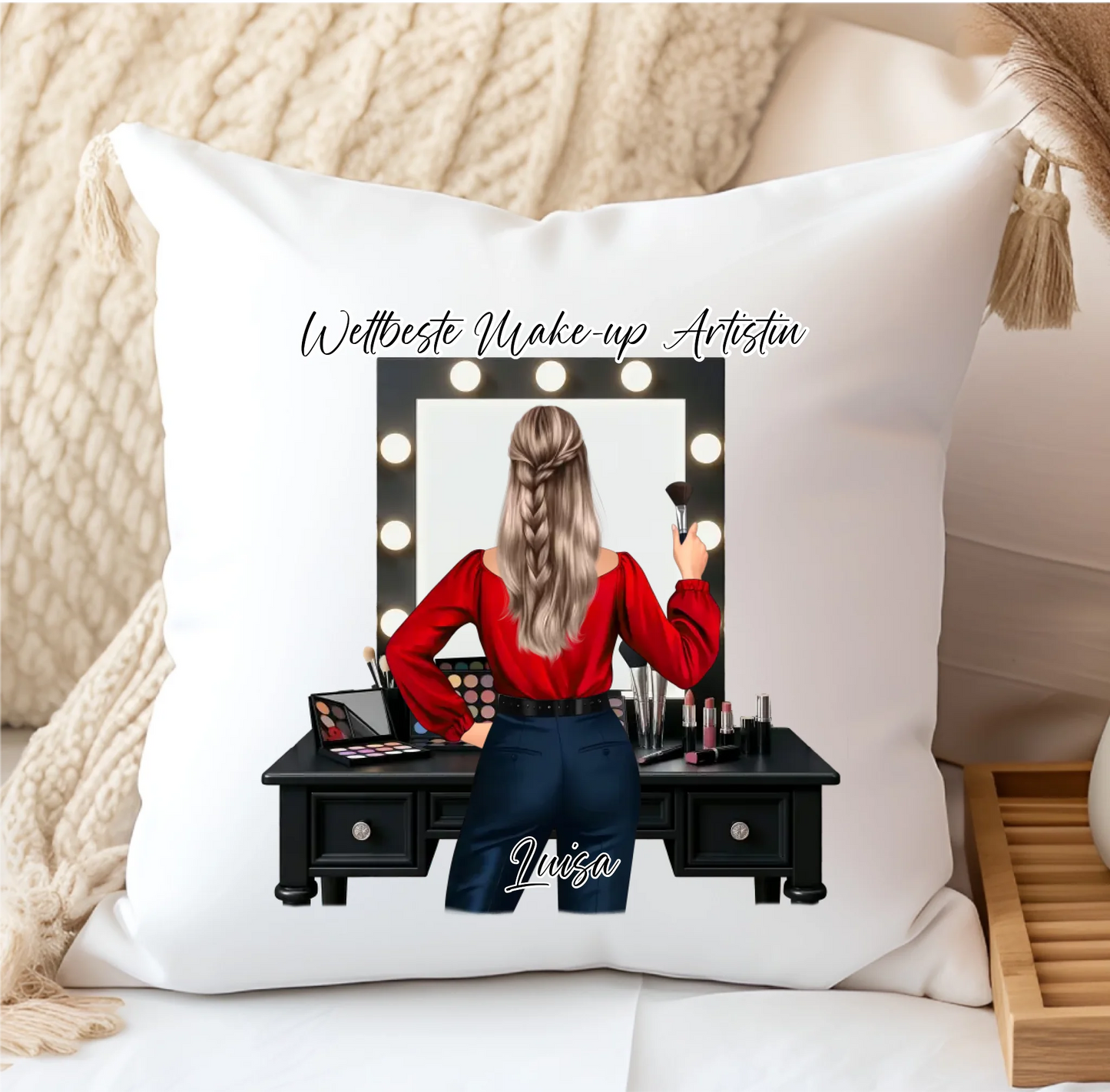 Make-up Artist Kissen