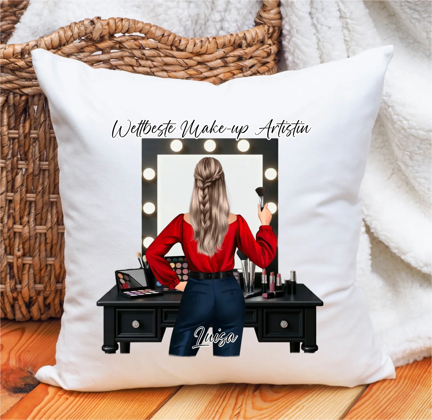 Make-up Artist Kissen