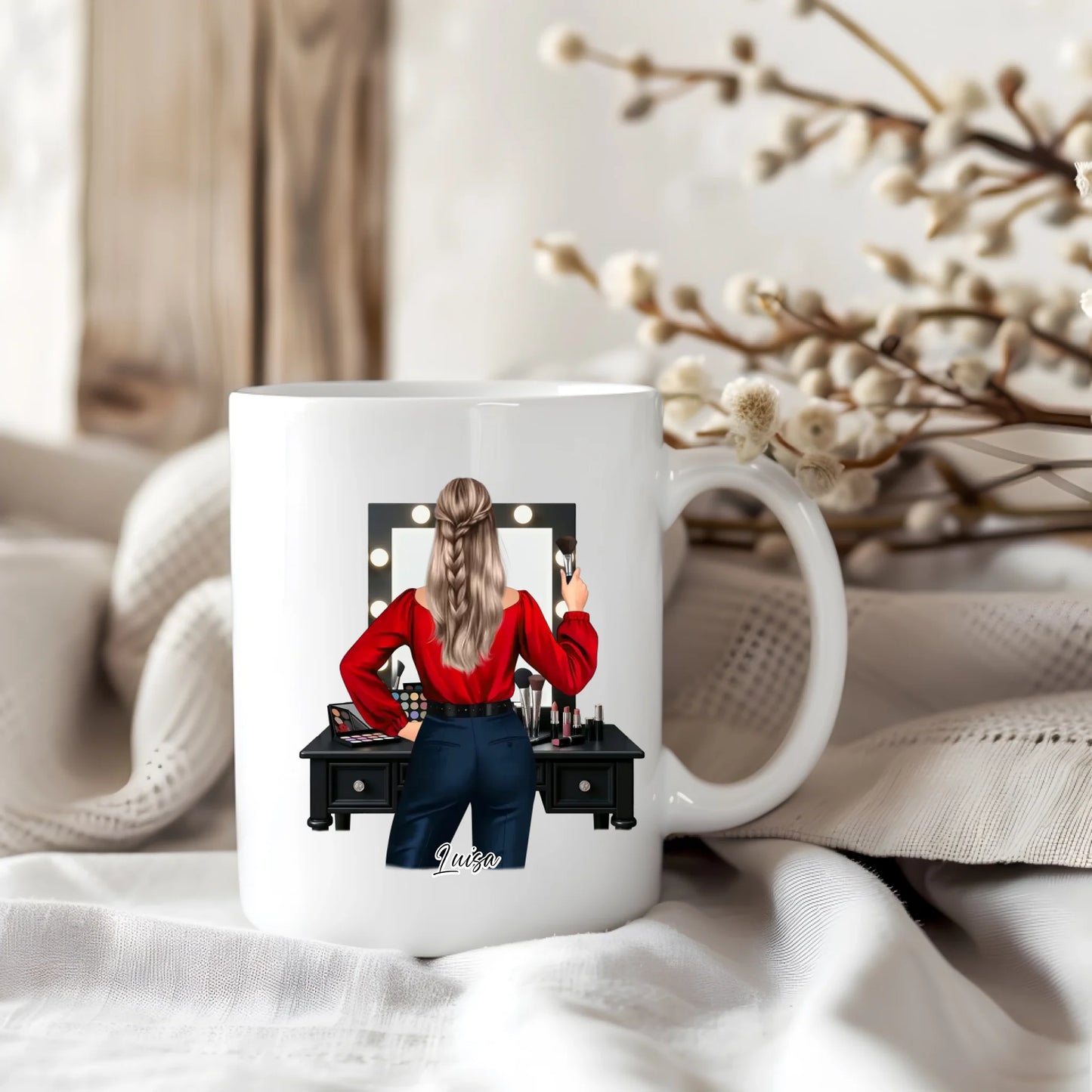 Make-up Artist Tasse