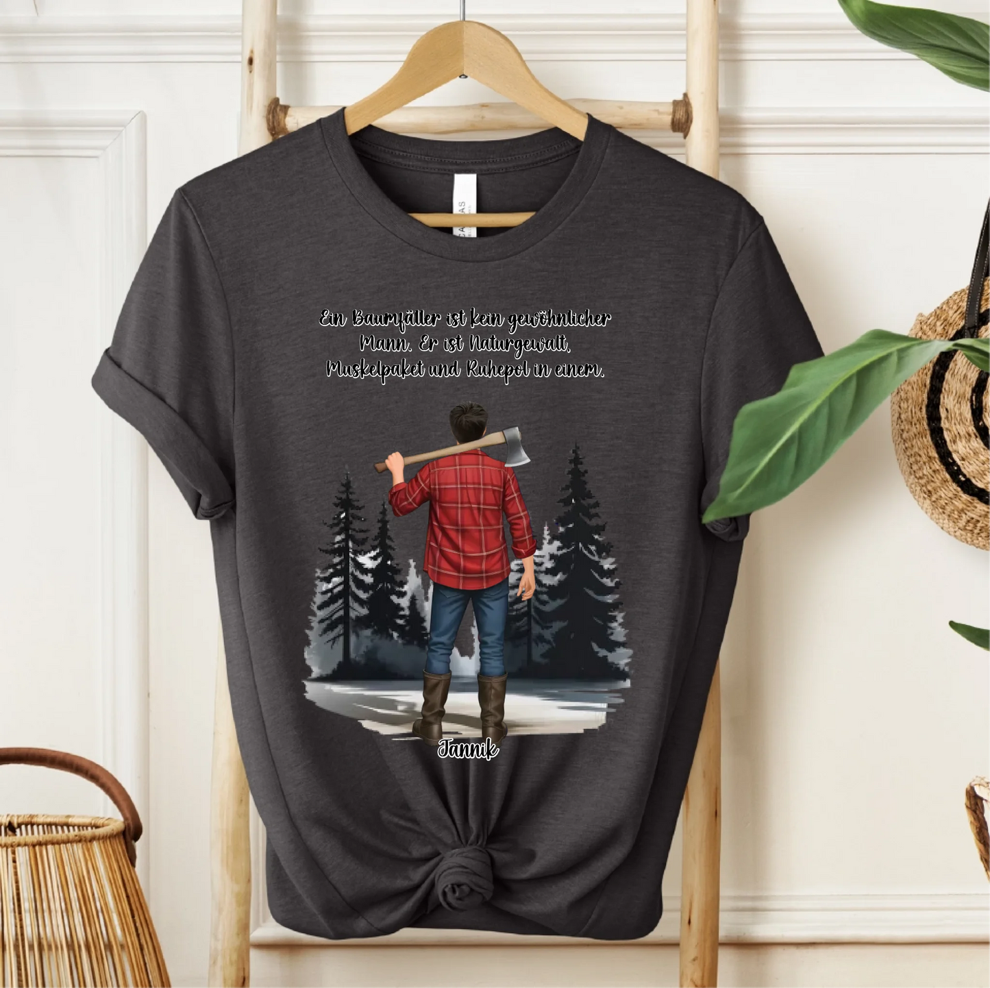 Holzfäller T-Shirt