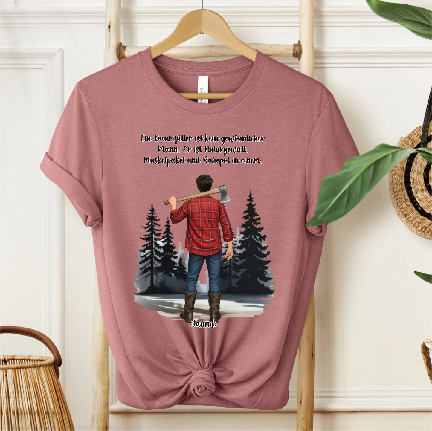Holzfäller T-Shirt