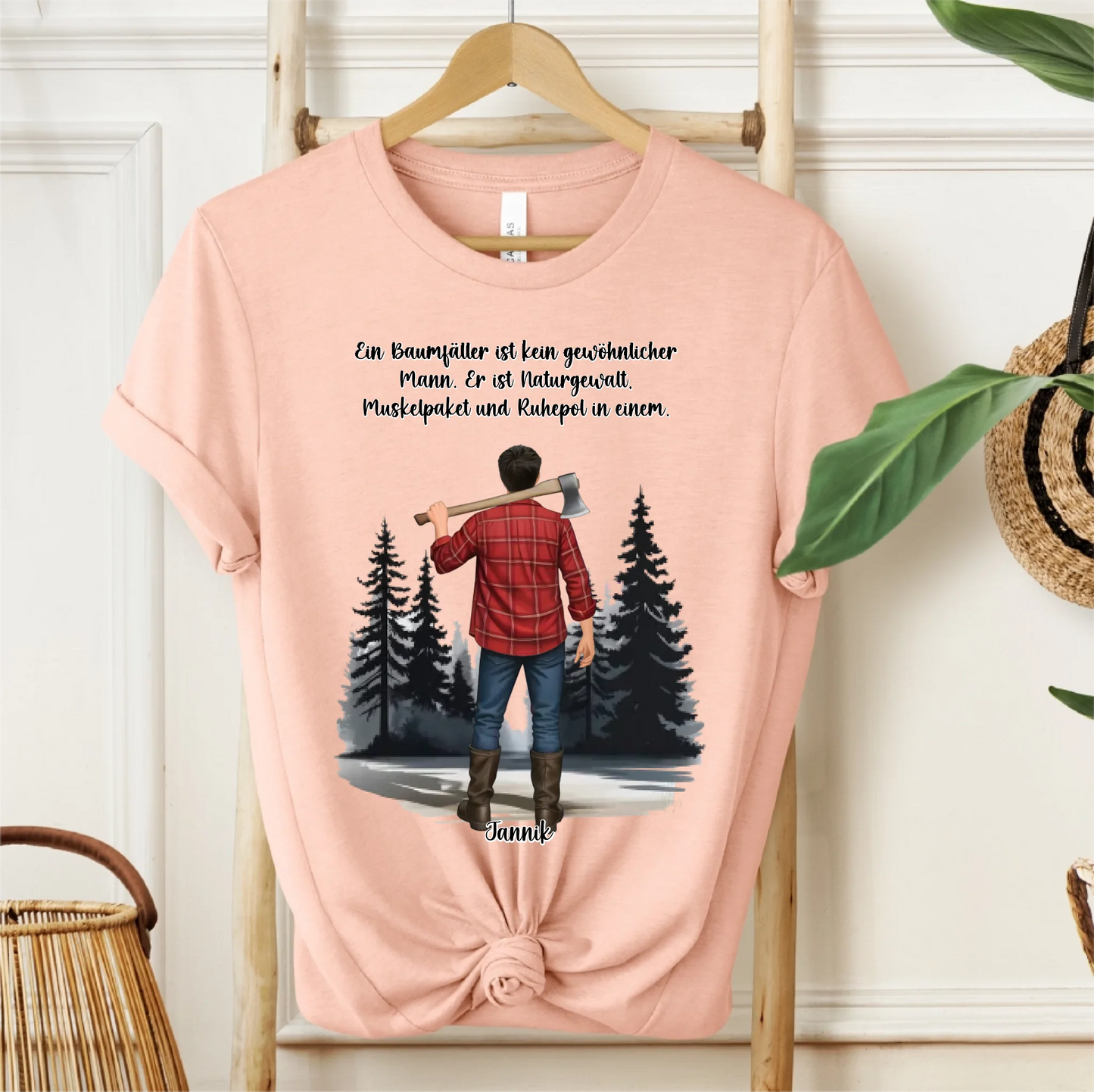 Holzfäller T-Shirt