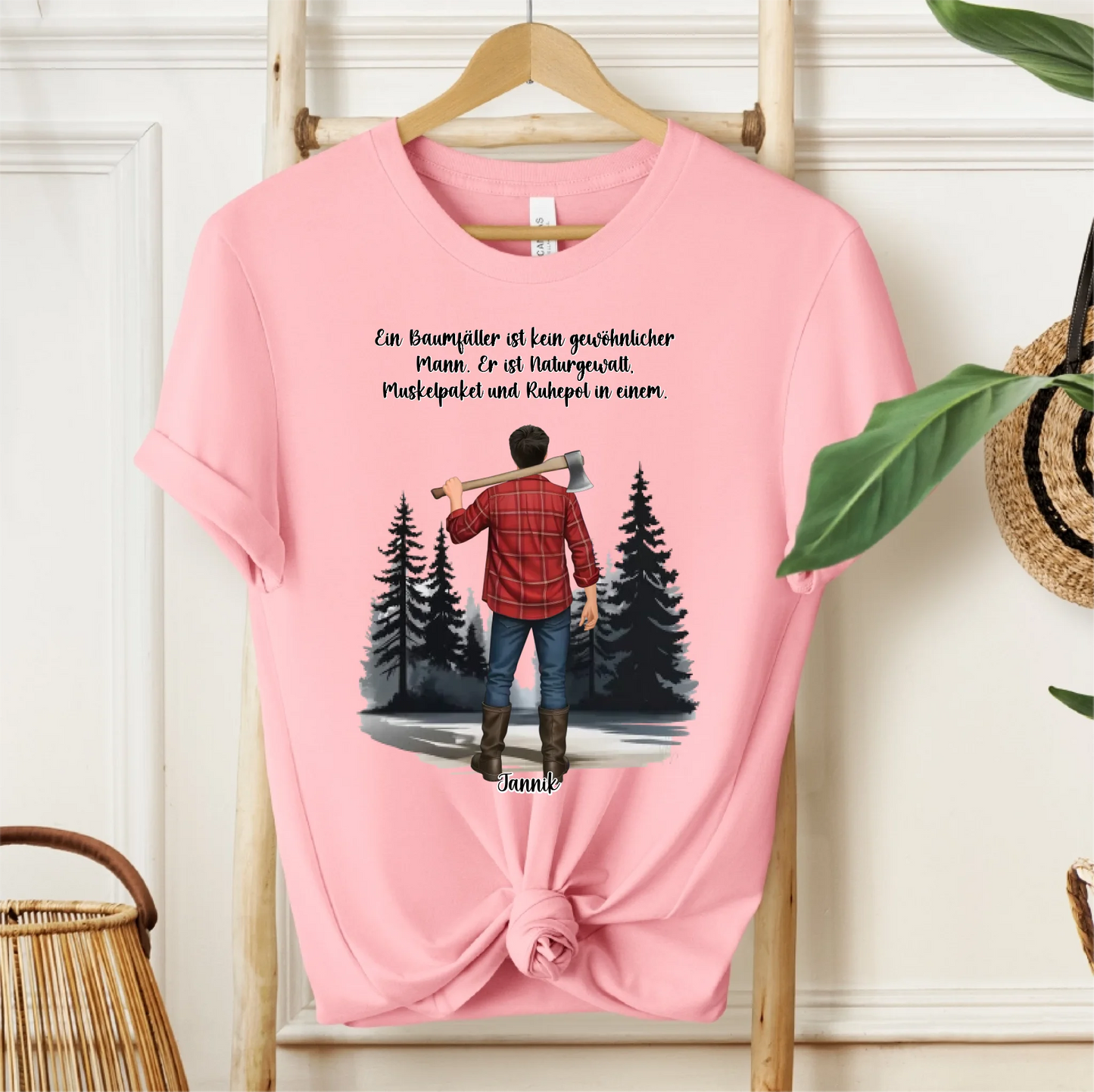 Holzfäller T-Shirt