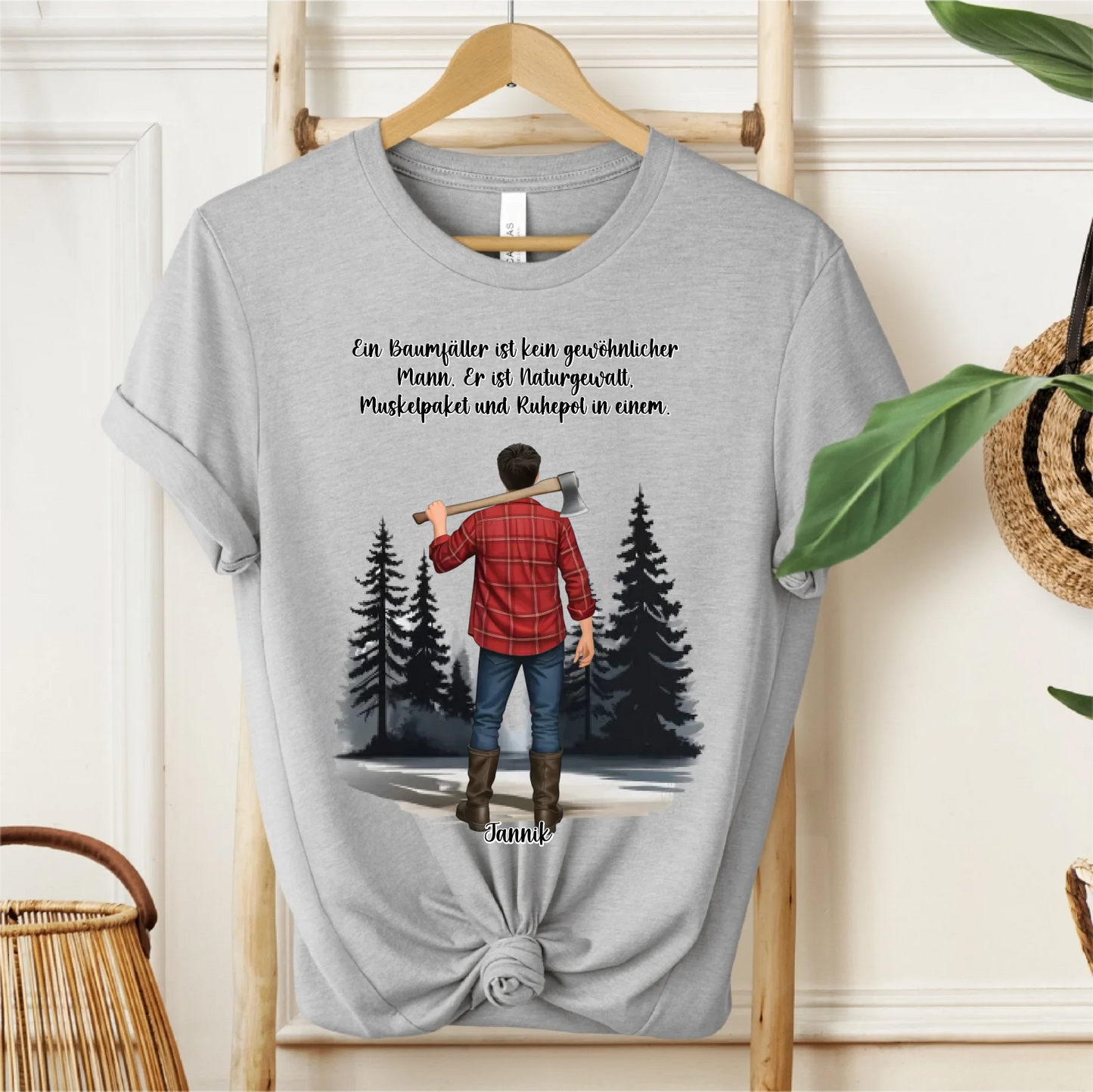 Holzfäller T-Shirt