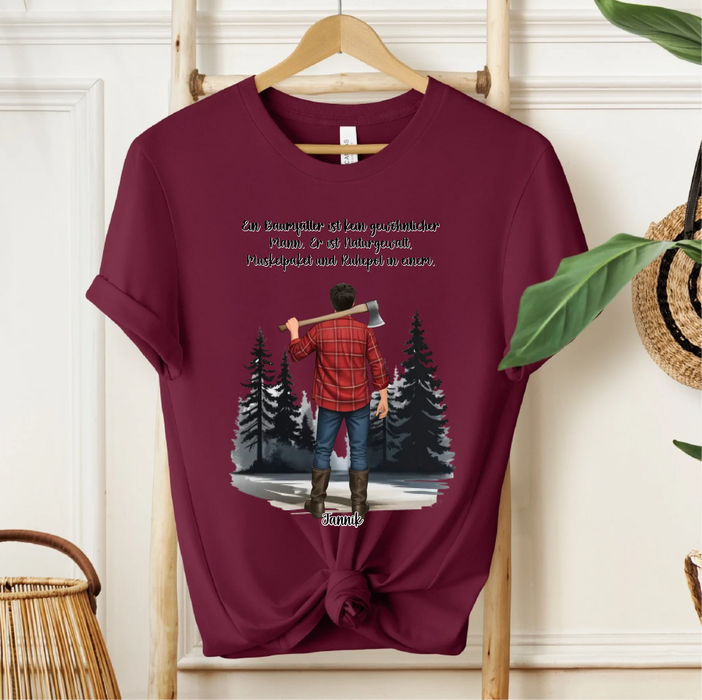 Holzfäller T-Shirt