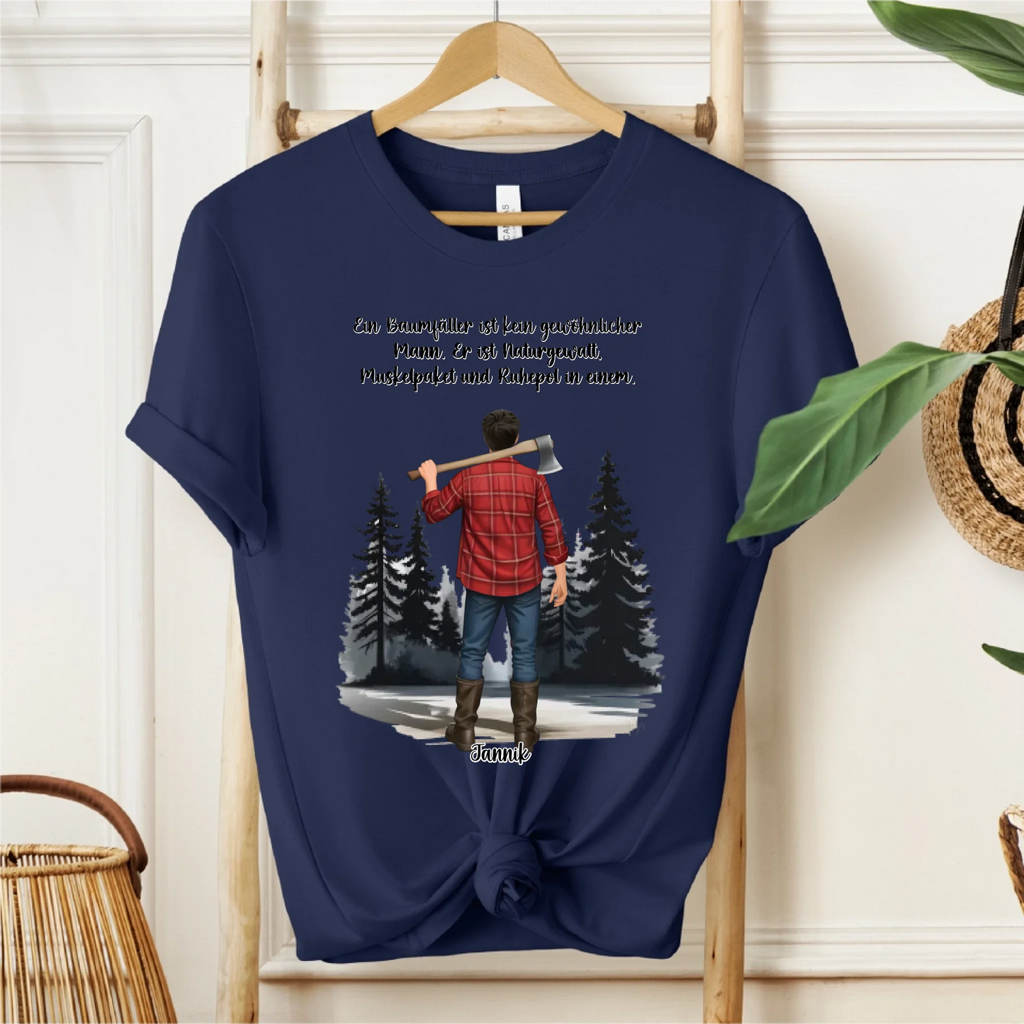 Holzfäller T-Shirt