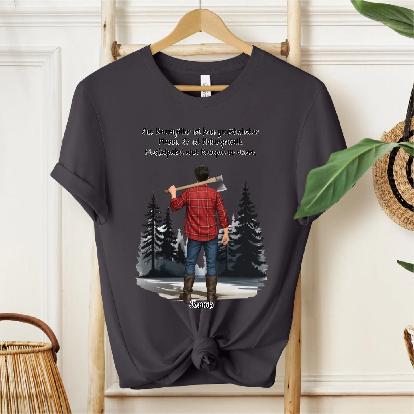Holzfäller T-Shirt