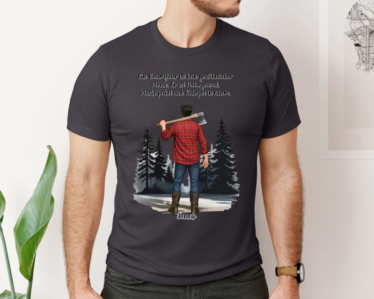 Holzfäller T-Shirt