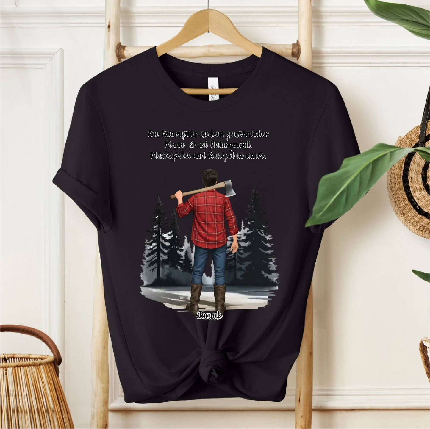 Holzfäller T-Shirt