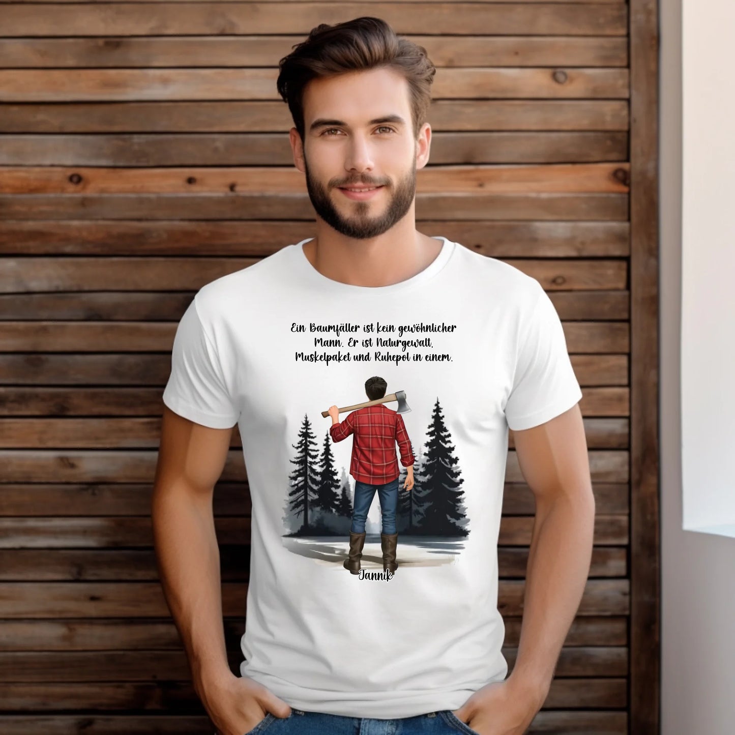 Holzfäller T-Shirt