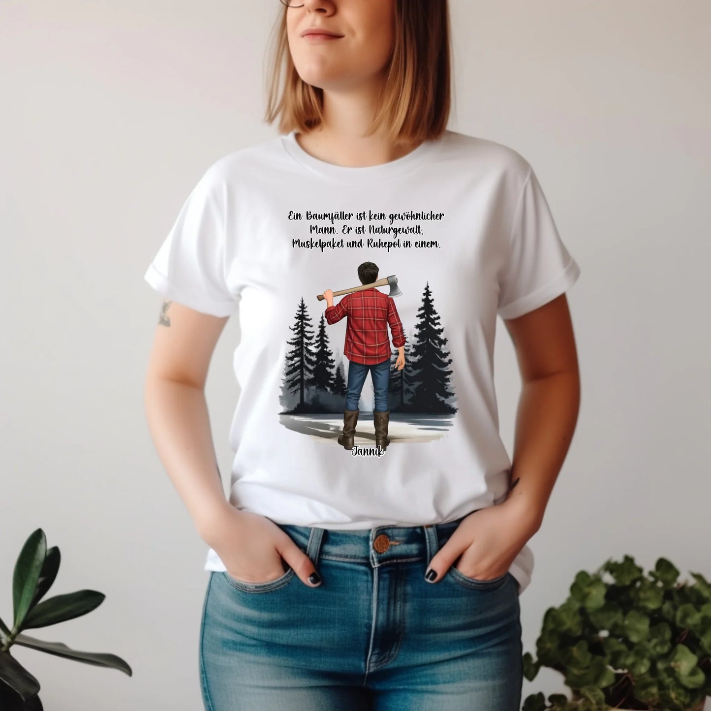 Holzfäller T-Shirt