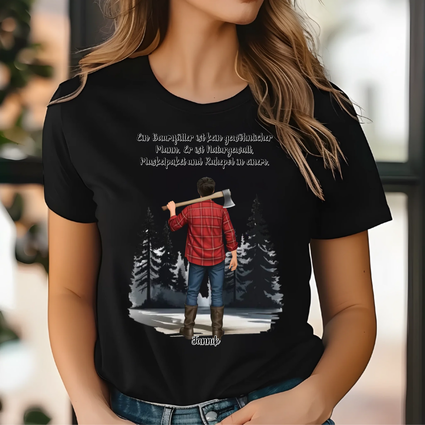 Holzfäller T-Shirt