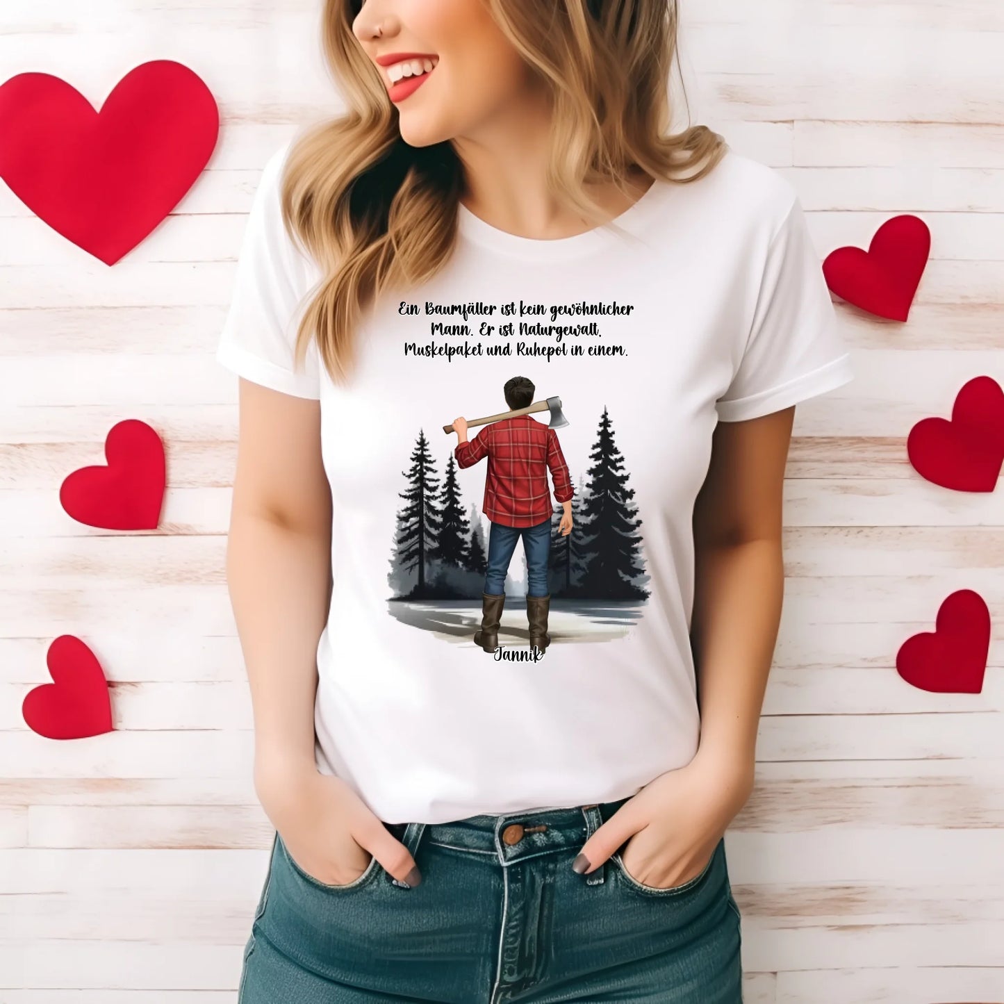 Holzfäller T-Shirt