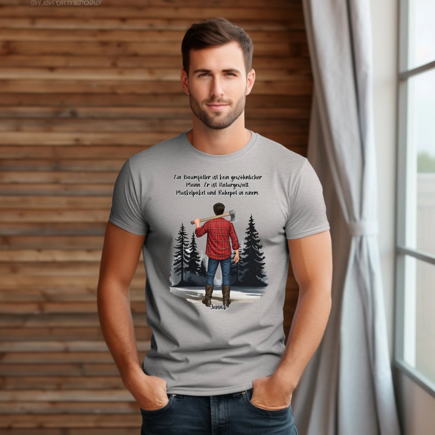 Holzfäller T-Shirt
