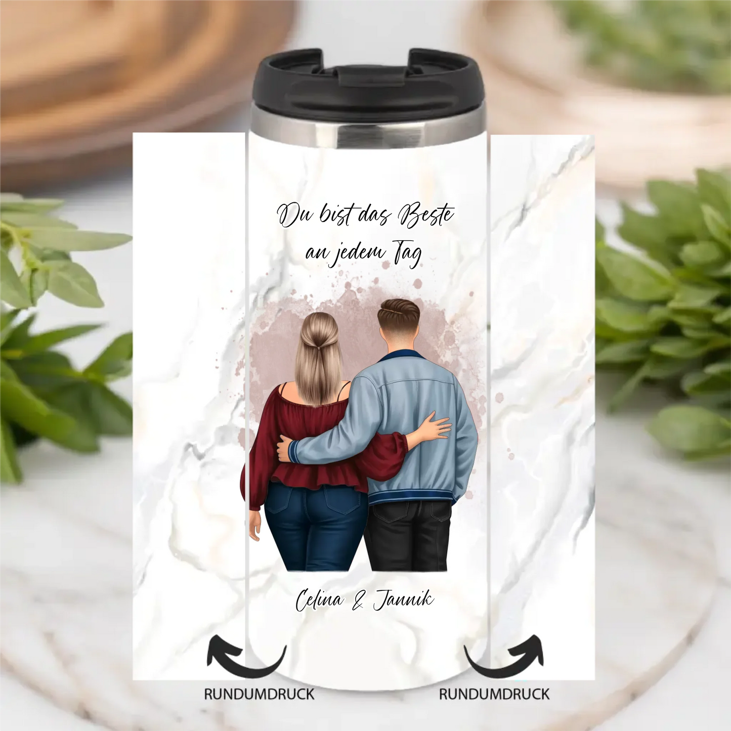 Curvy Couple Tasse