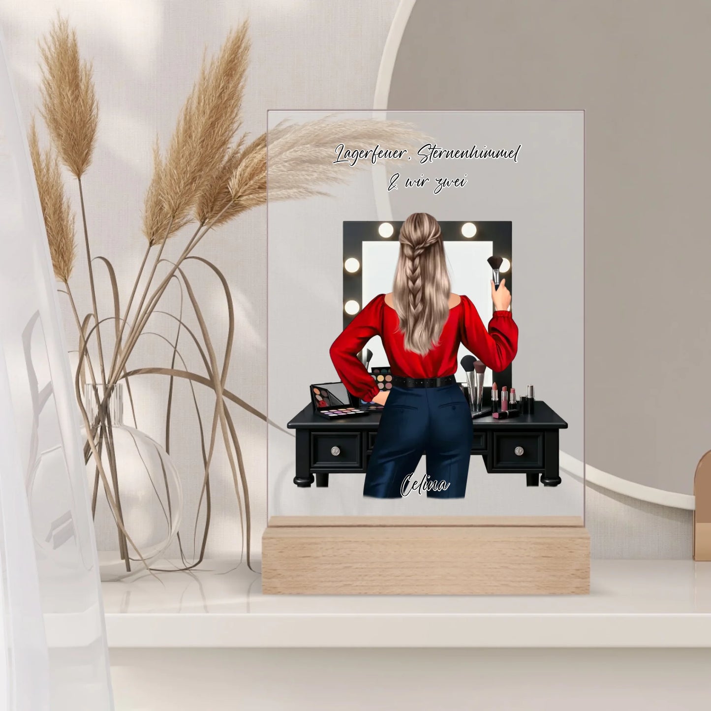 Make-up Artist Acrylschild