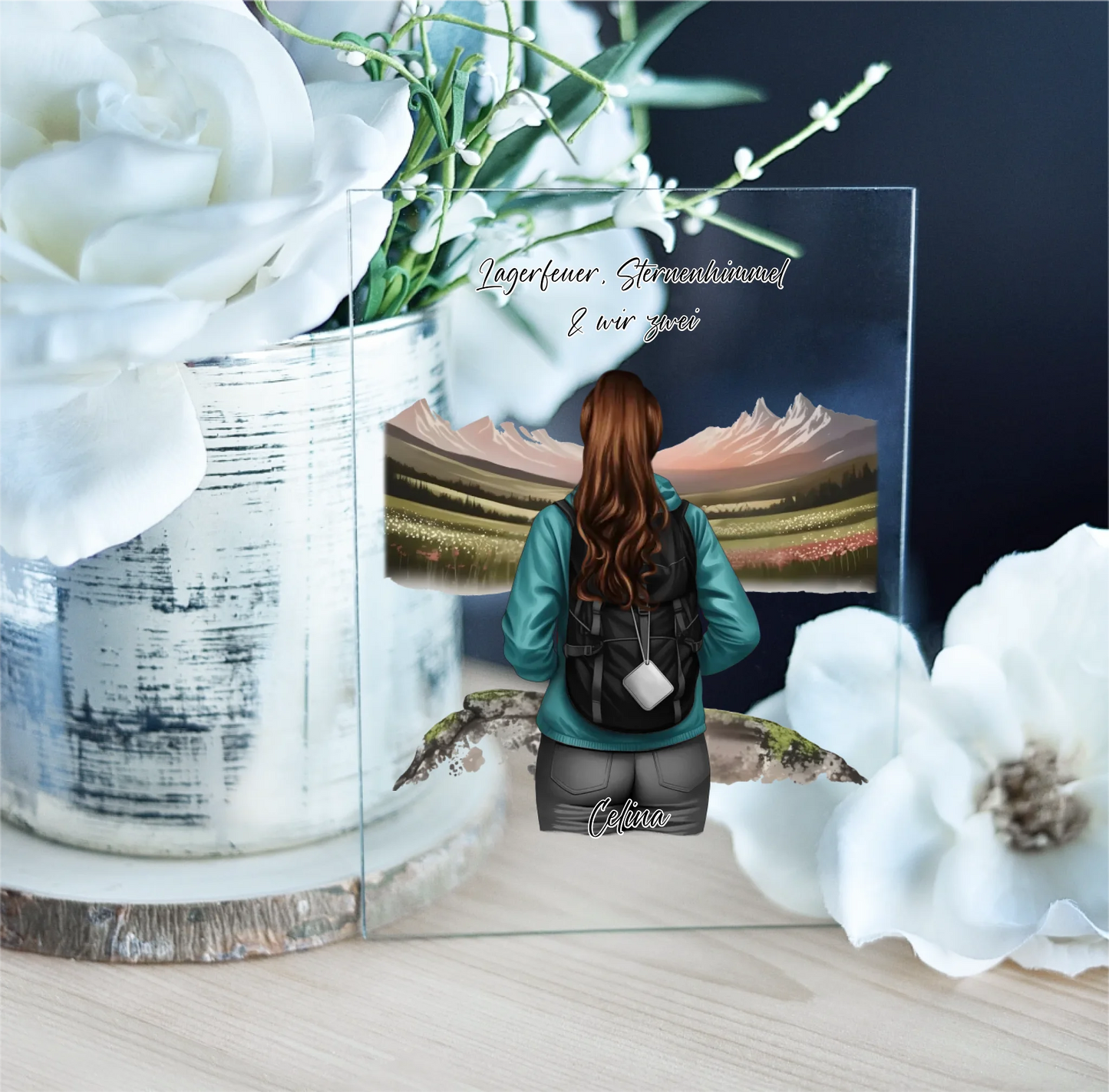 Wanderin Acrylschild