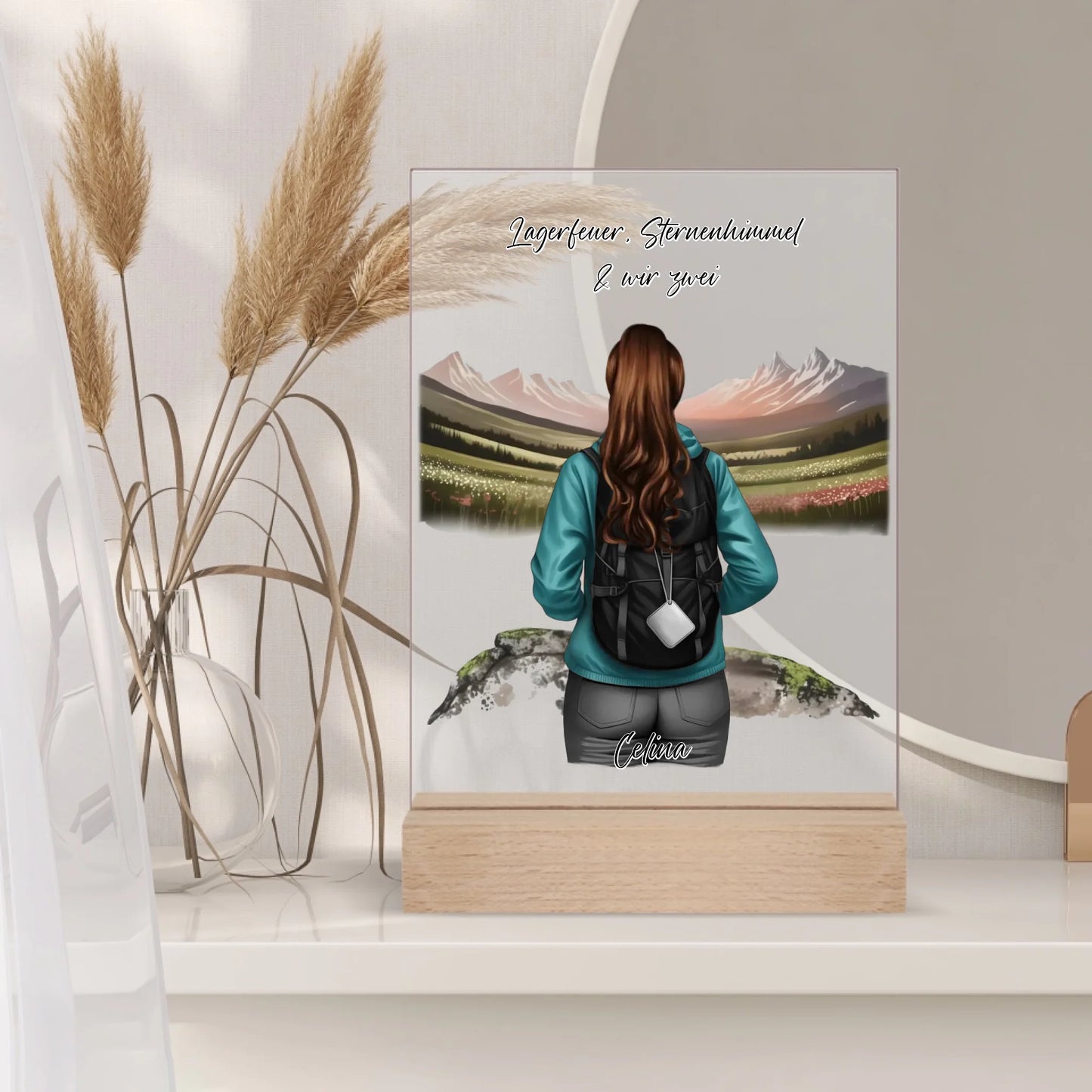 Wanderin Acrylschild