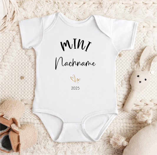 Personalisierter Babybody - kurzarm,langarm,t-shirt