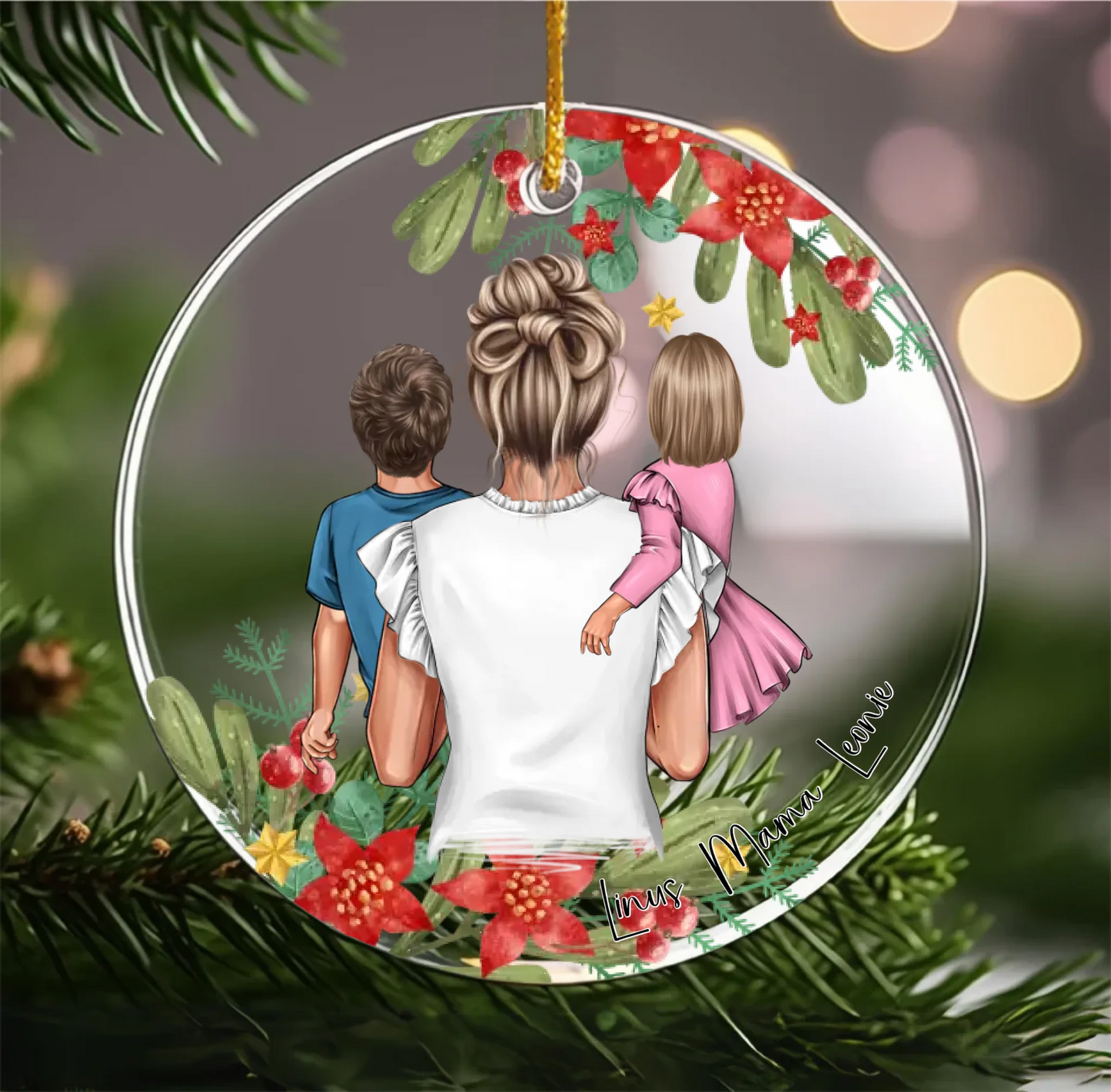 Mockup Ornament Acrylic No-15