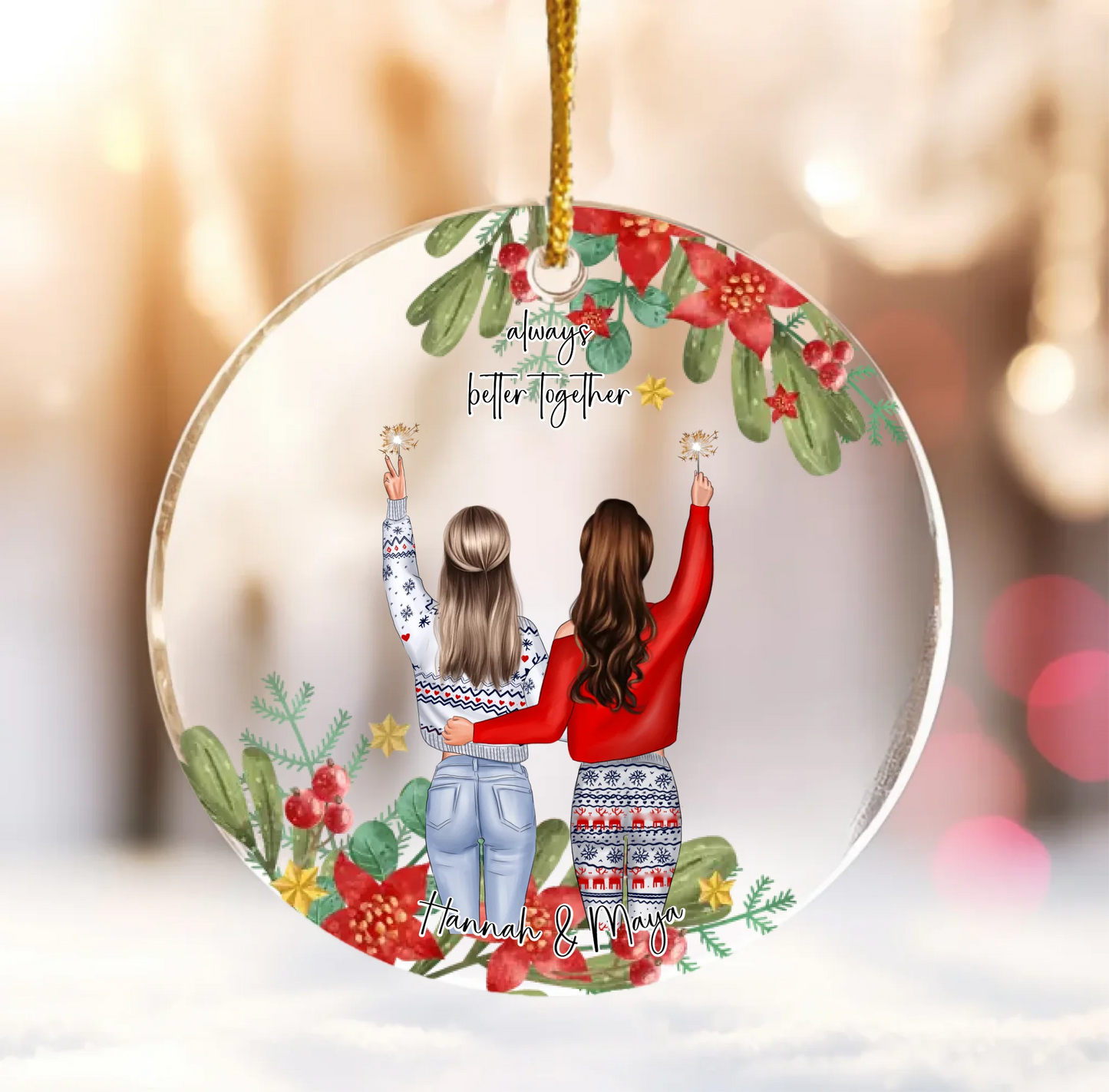 Mockup Ornament Acrylic No-16