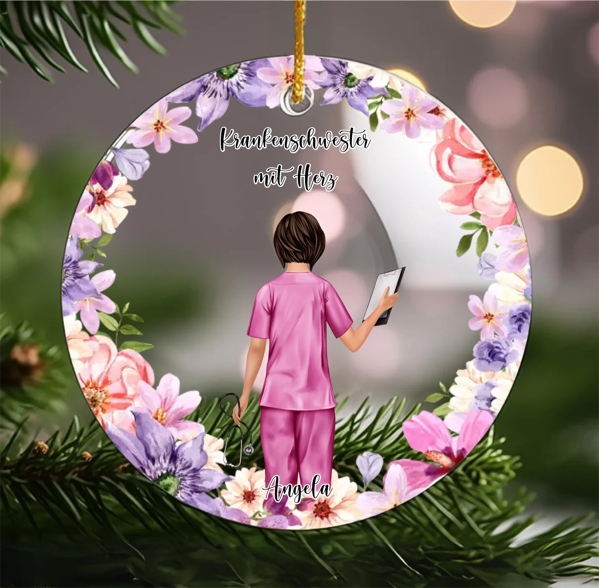 Mockup Ornament Acrylic No-15