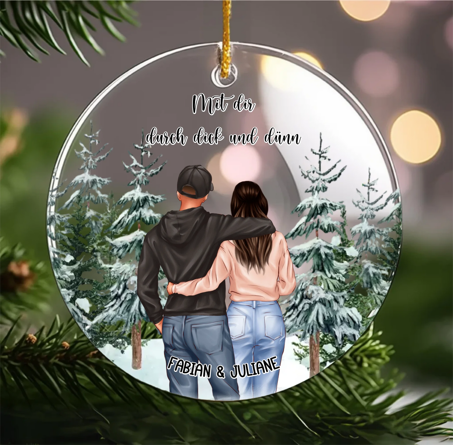 Mockup Ornament Acrylic No-15