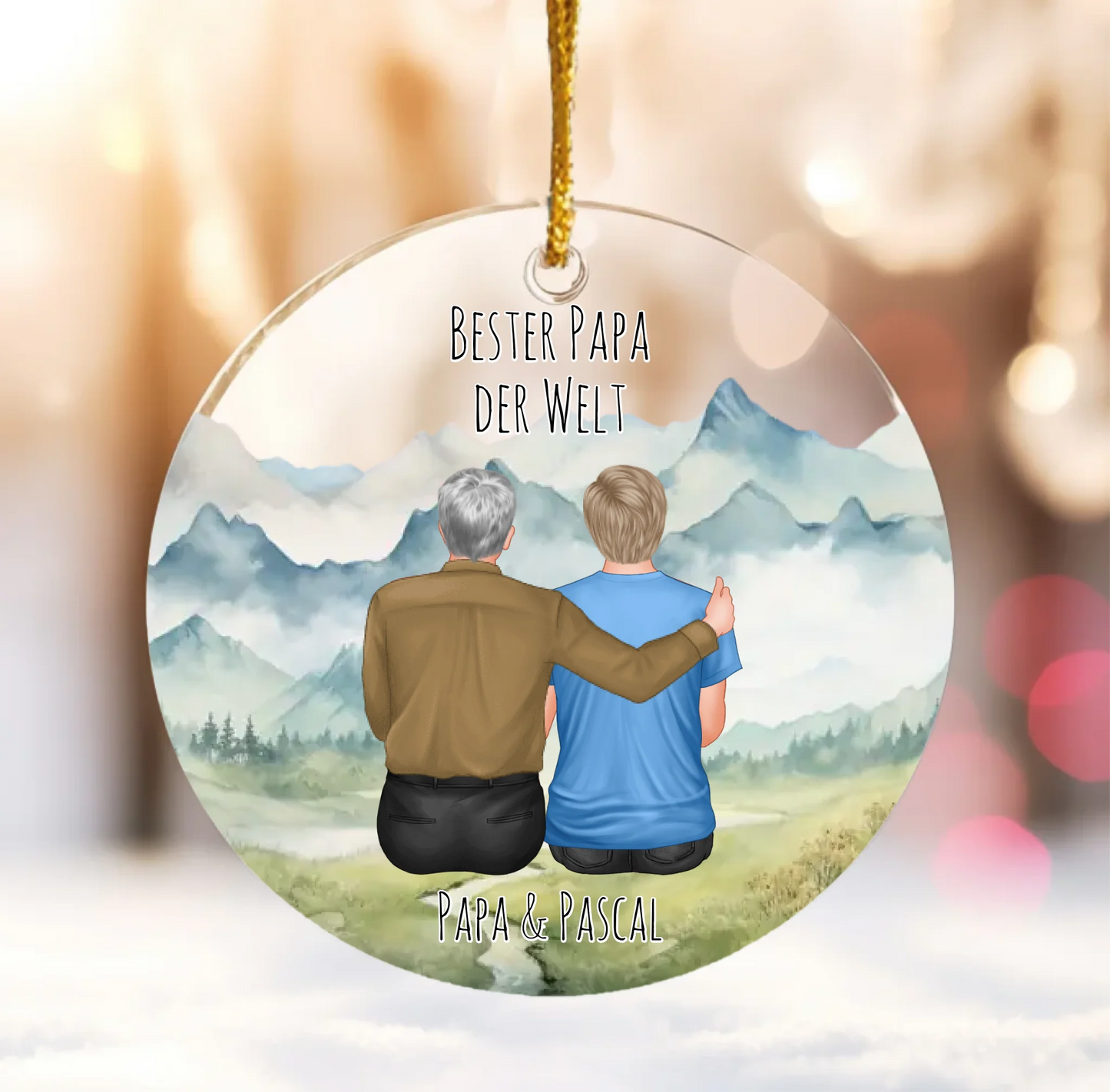 Mockup Ornament Acrylic No-16