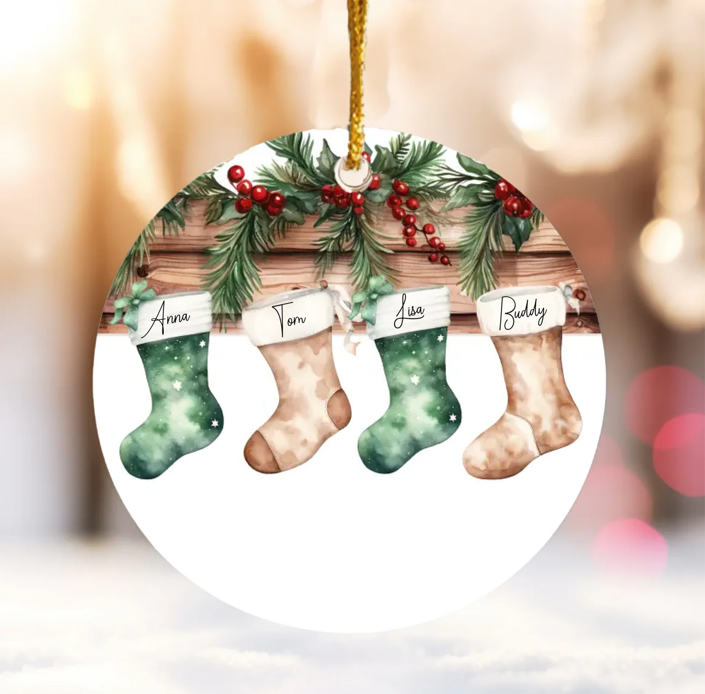 Mockup Ornament Acrylic No-16