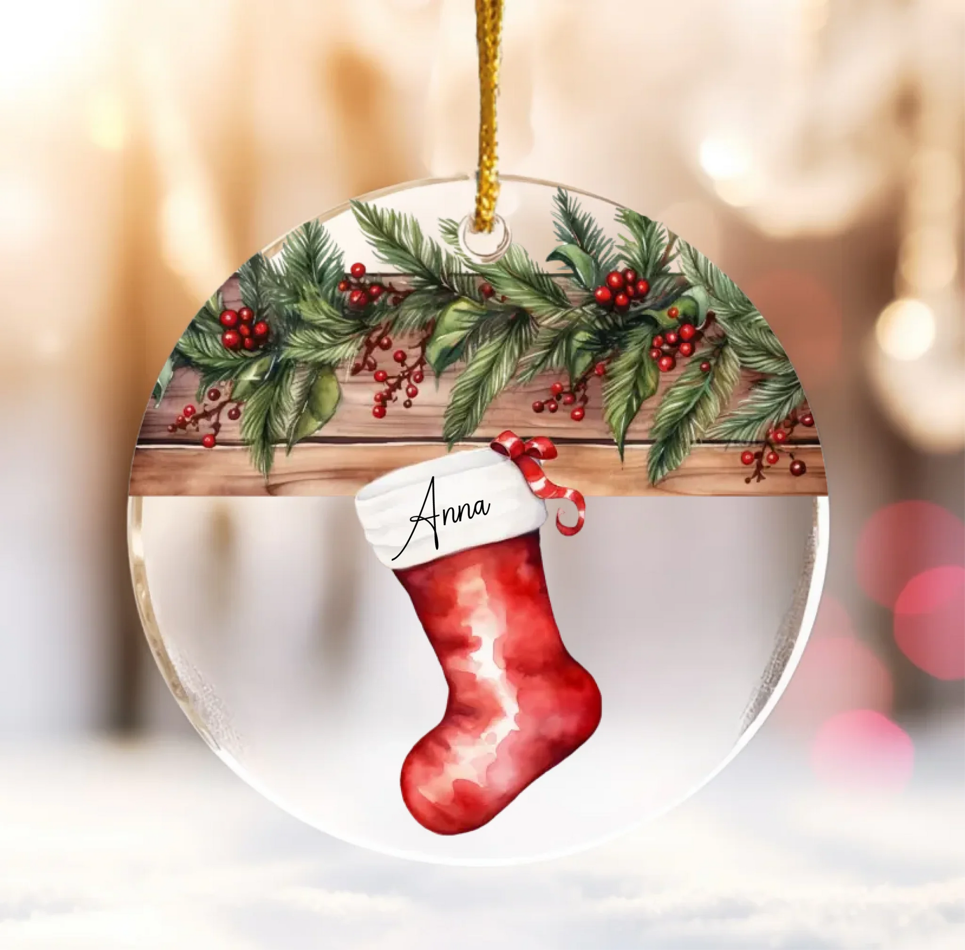 Mockup Ornament Acrylic No-16