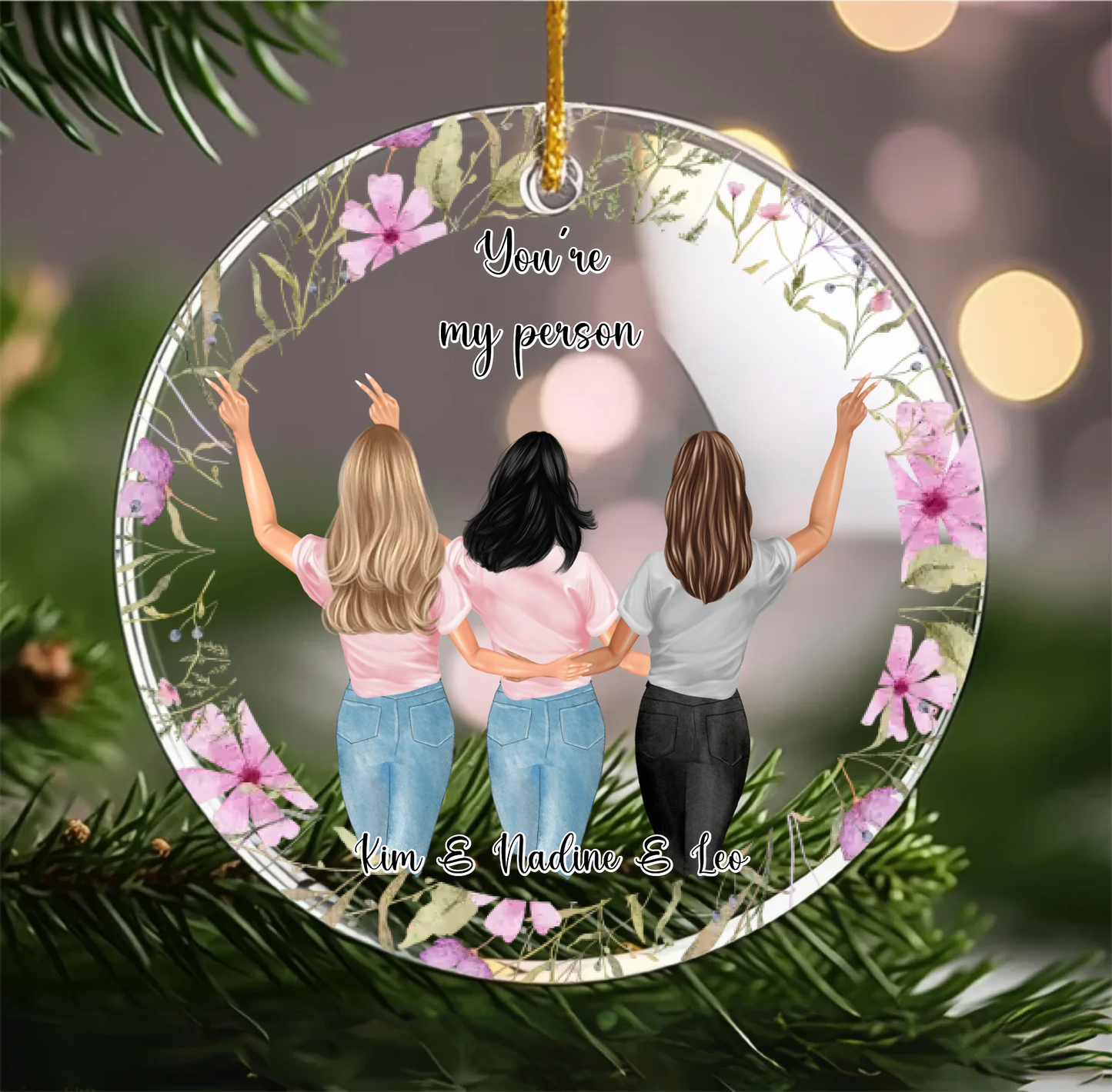 Mockup Ornament Acrylic No-15