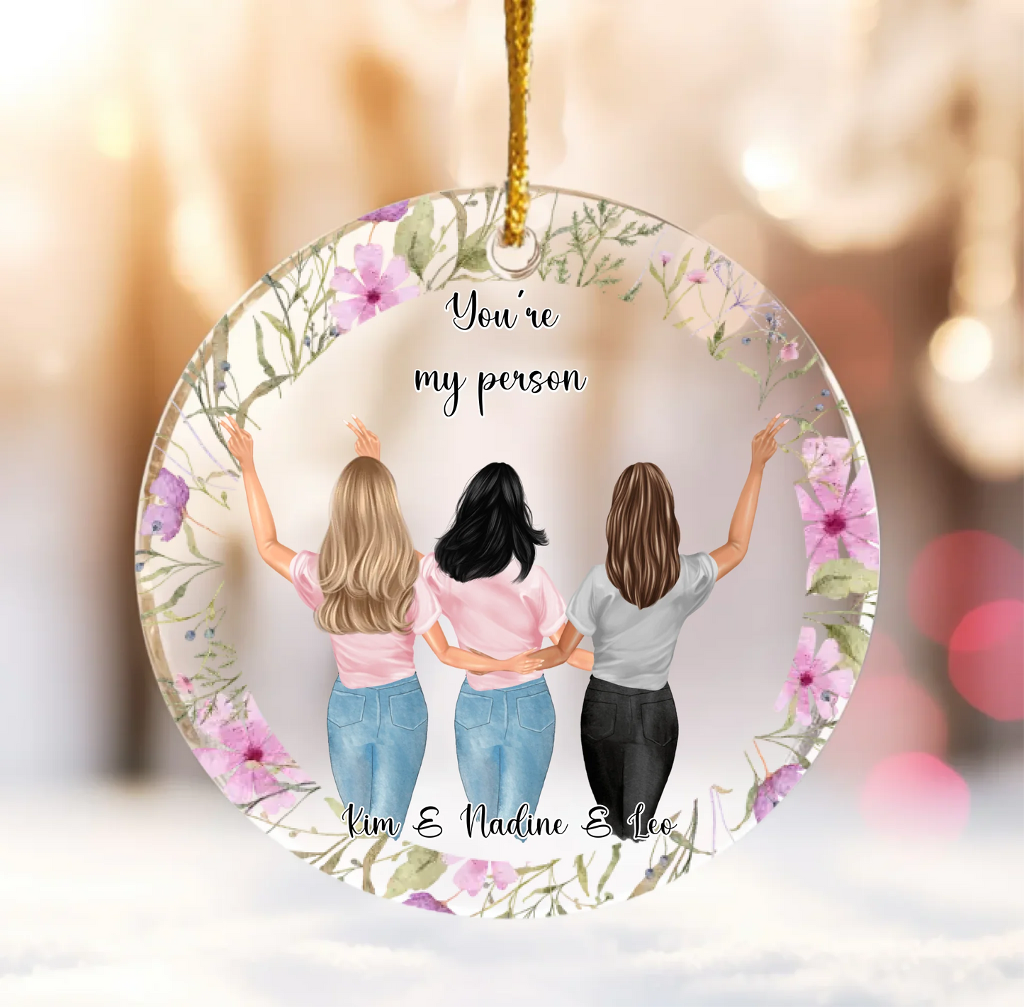 Mockup Ornament Acrylic No-16