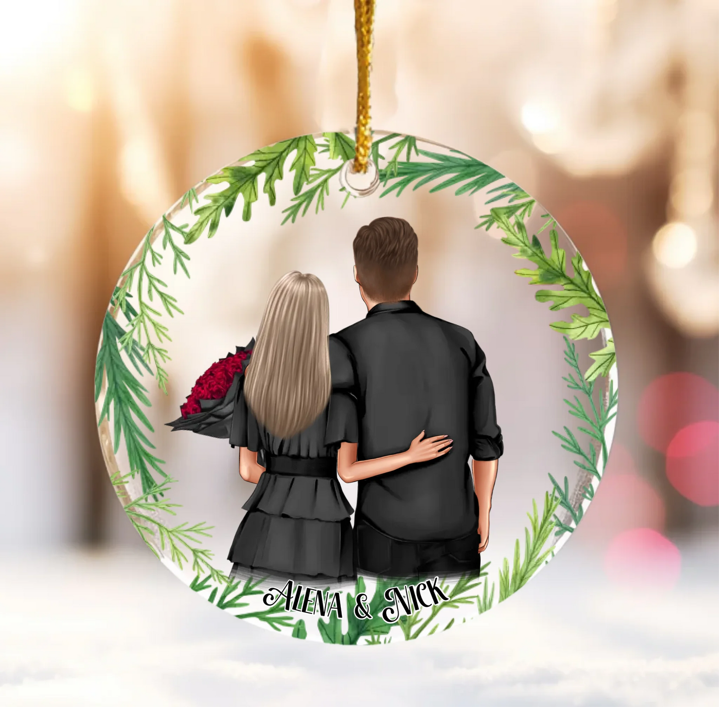 Mockup Ornament Acrylic No-16