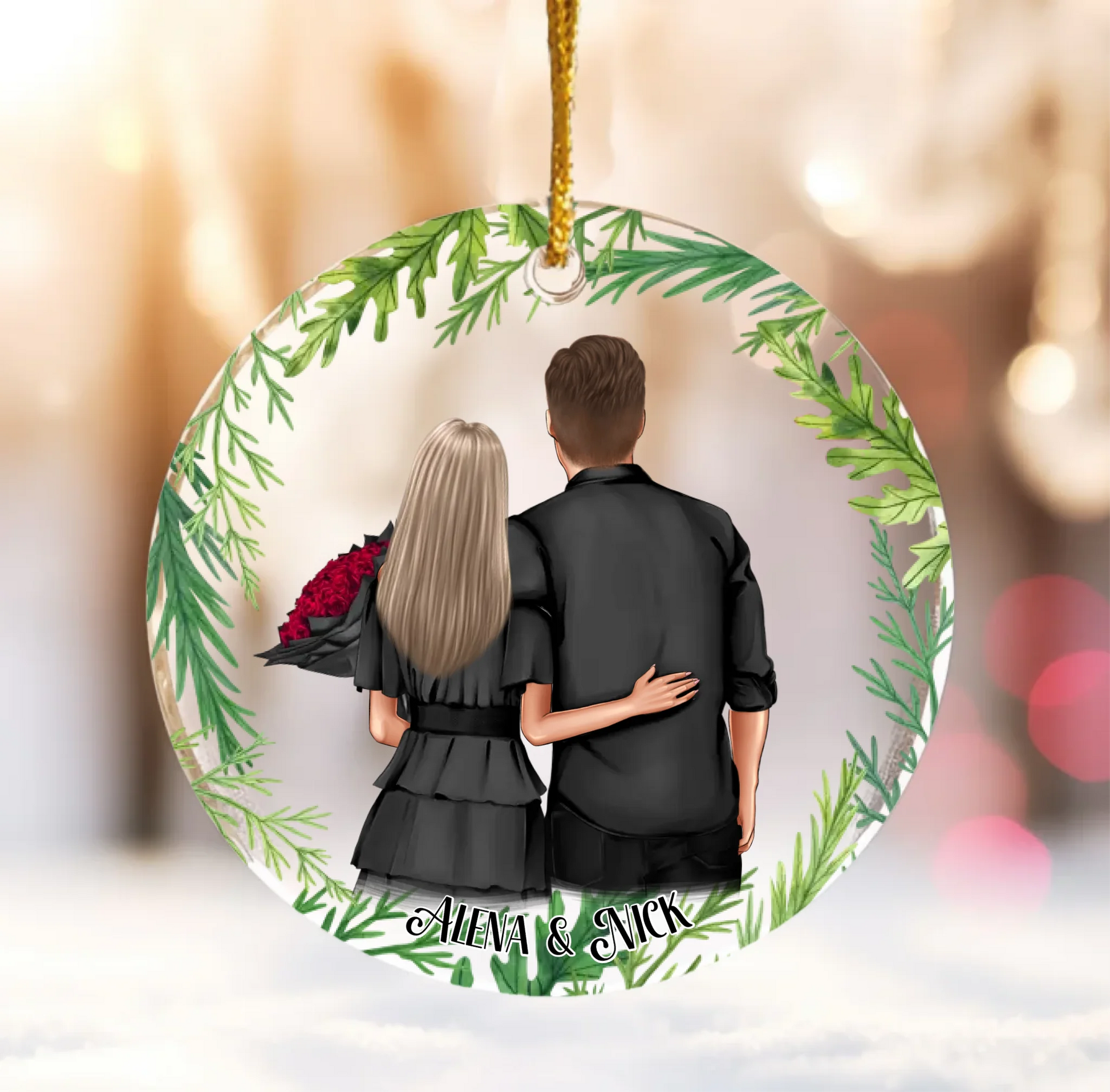 Mockup Ornament Acrylic No-16