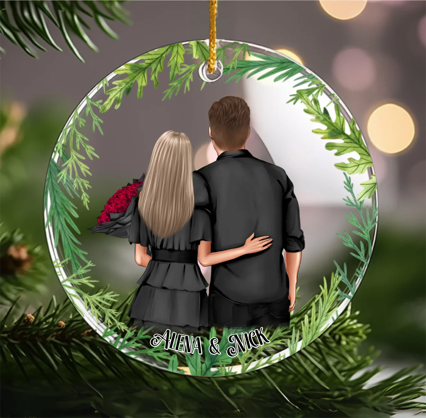 Mockup Ornament Acrylic No-15