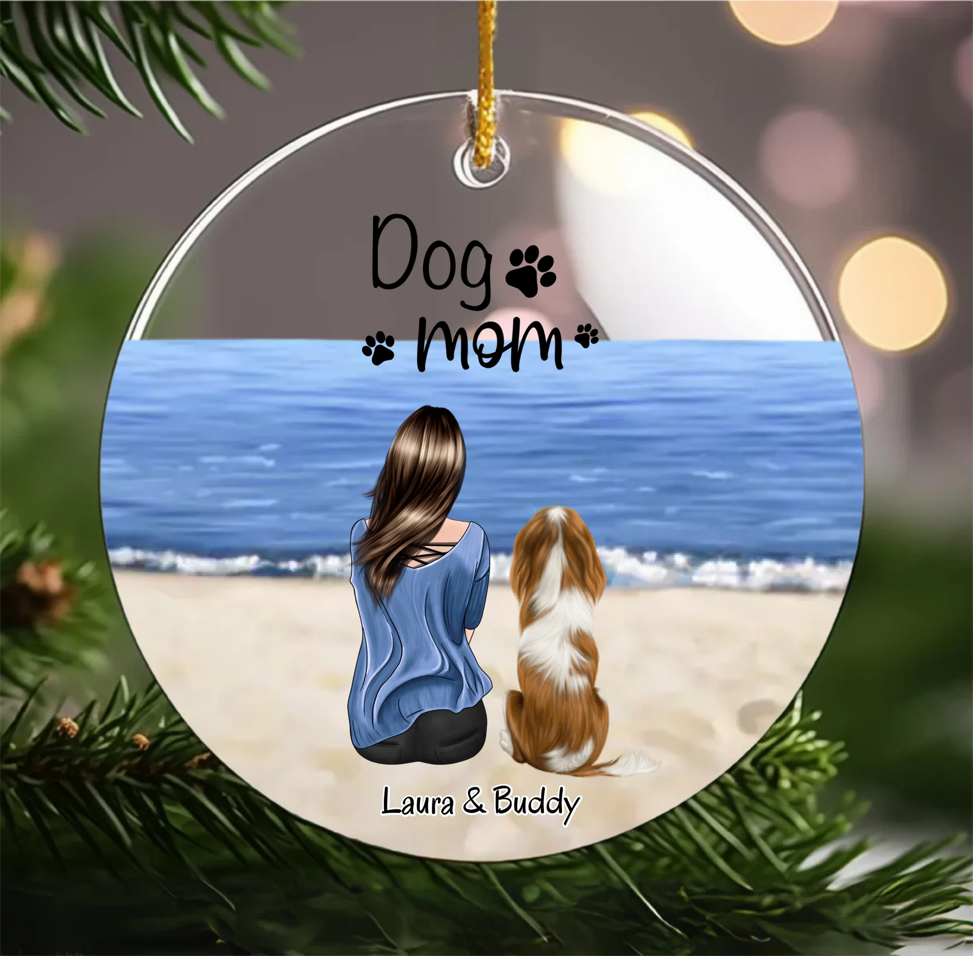 Mockup Ornament Acrylic No-15