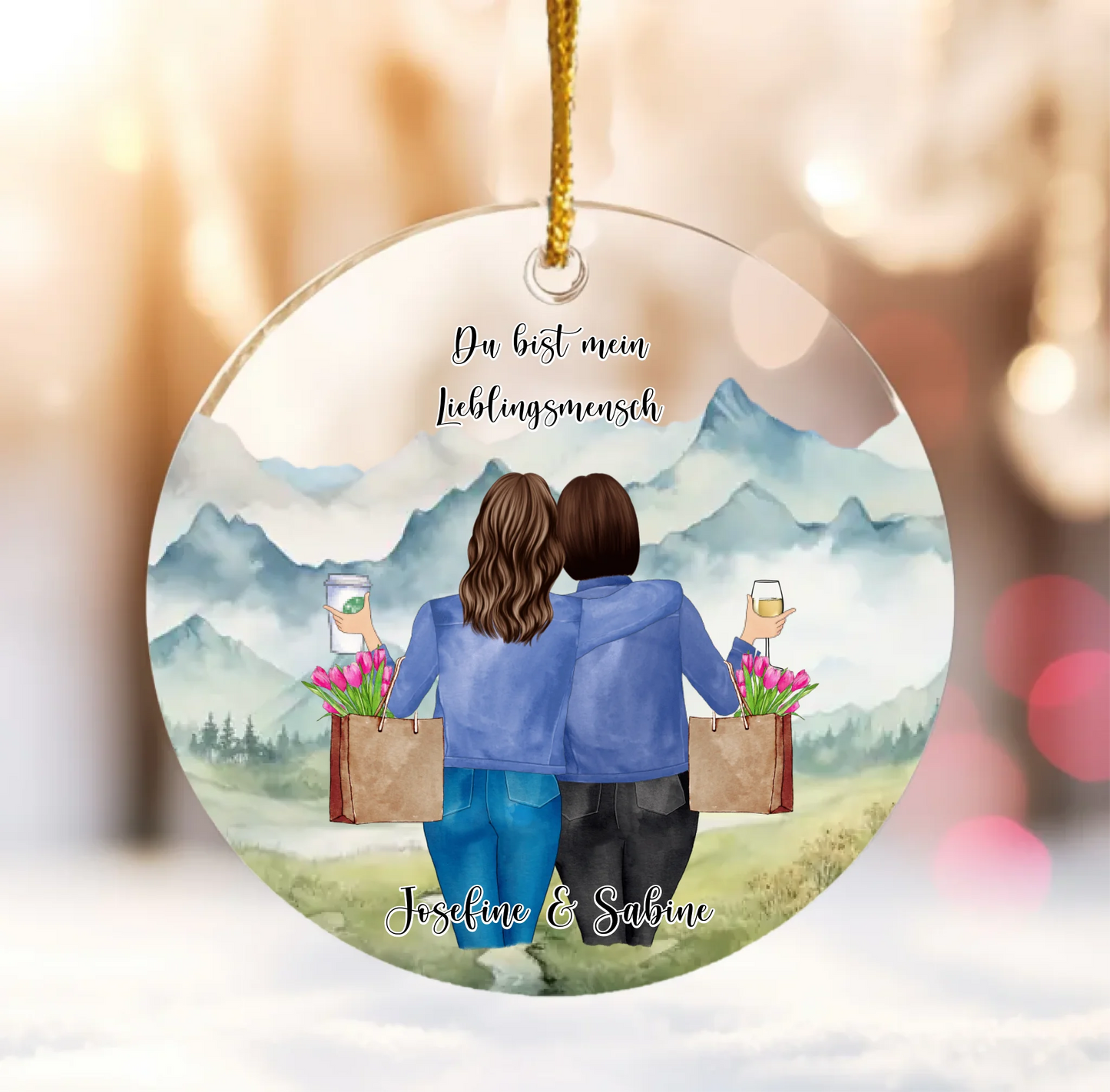 Mockup Ornament Acrylic No-16