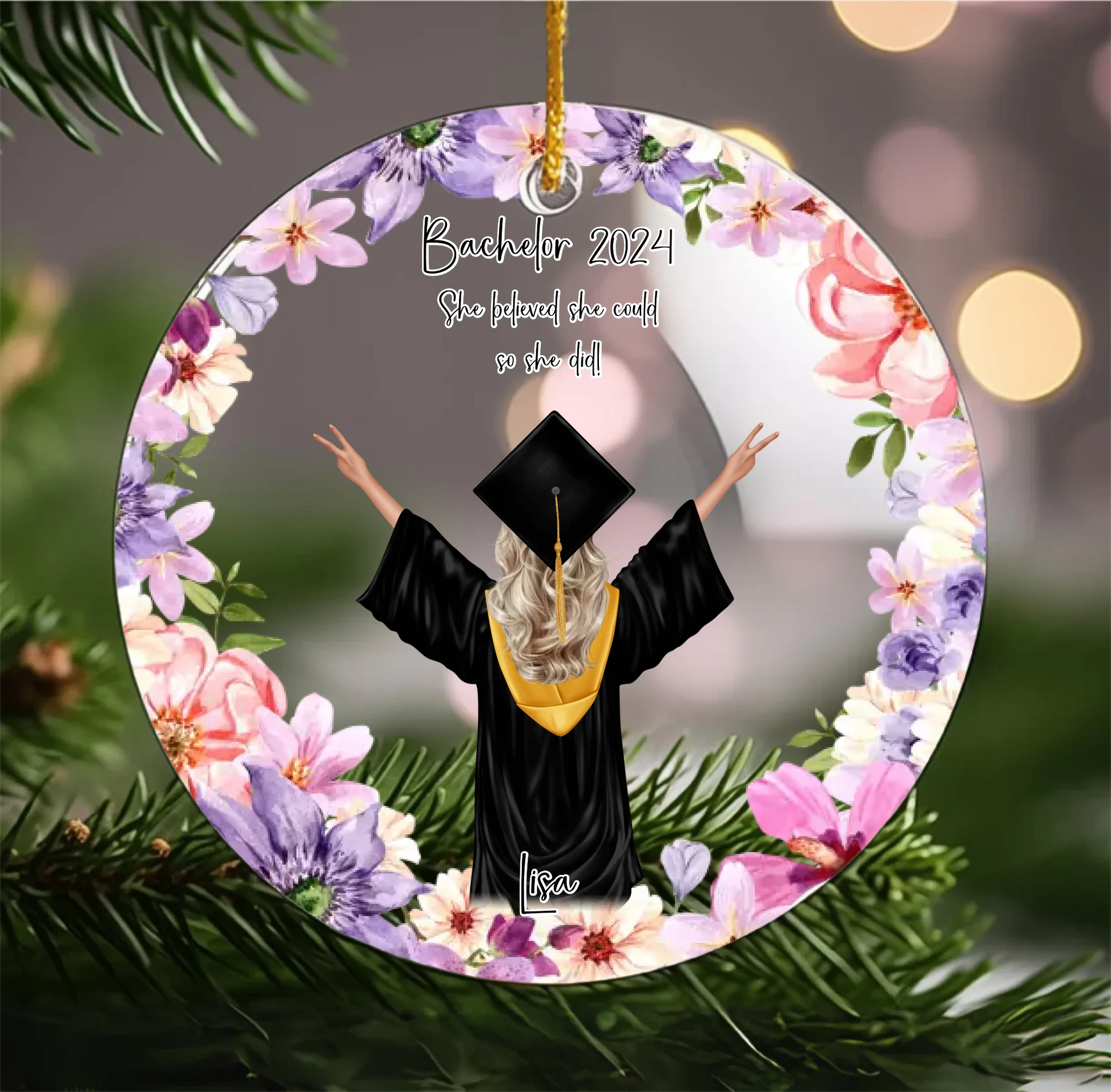 Mockup Ornament Acrylic No-15