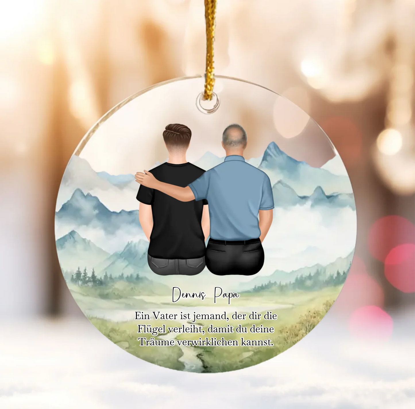 Mockup Ornament Acrylic No-16