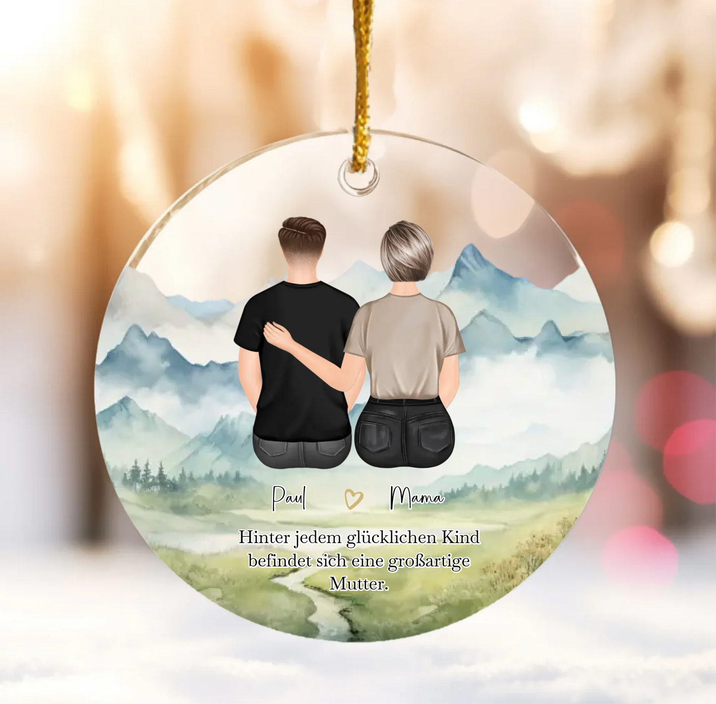 Mockup Ornament Acrylic No-16