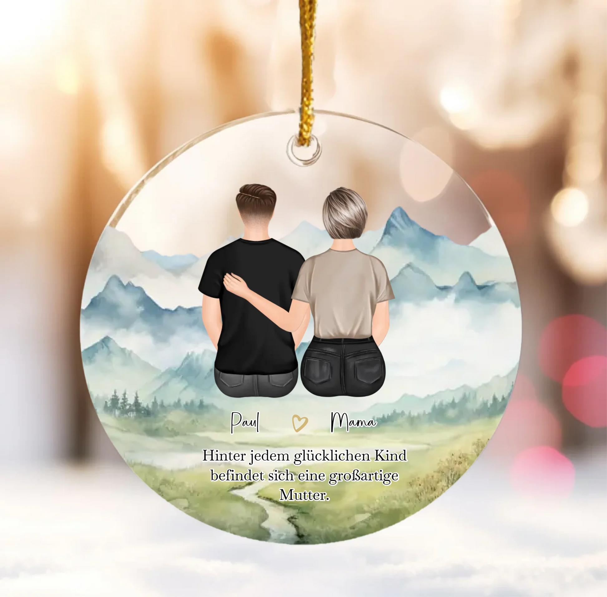 Mockup Ornament Acrylic No-16