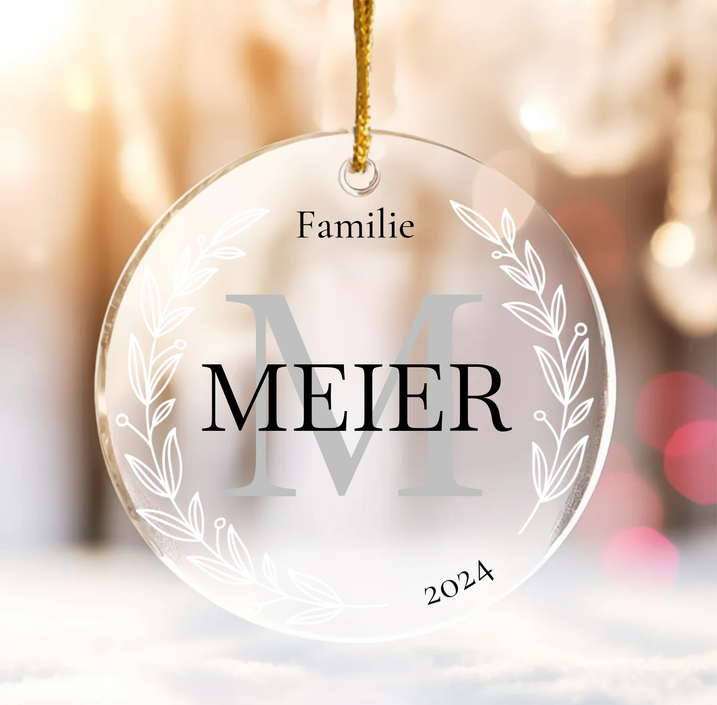 Mockup Ornament Acrylic No-16