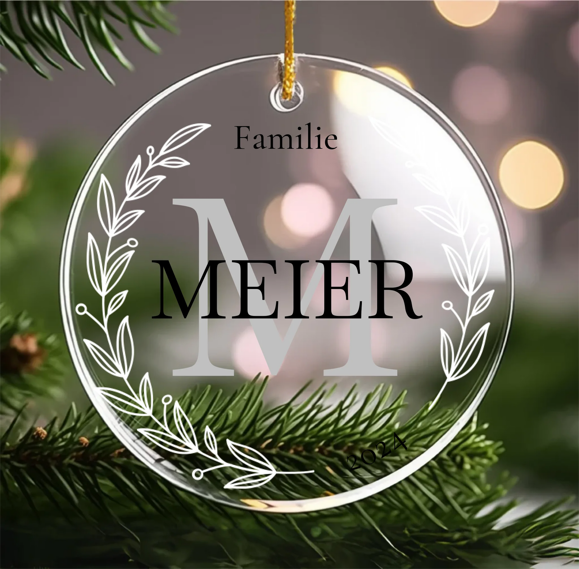 Mockup Ornament Acrylic No-15