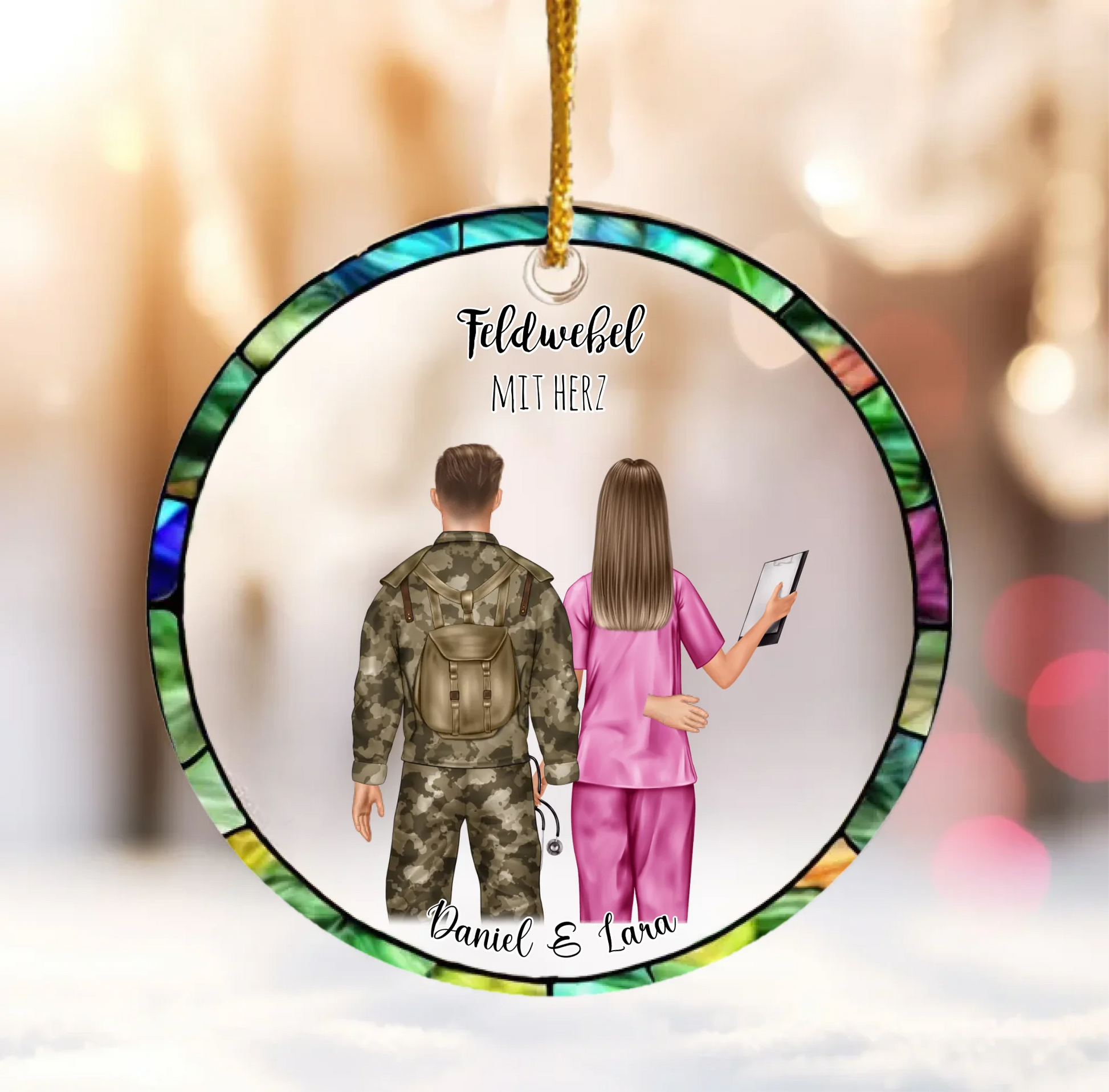 Mockup Ornament Acrylic No-16