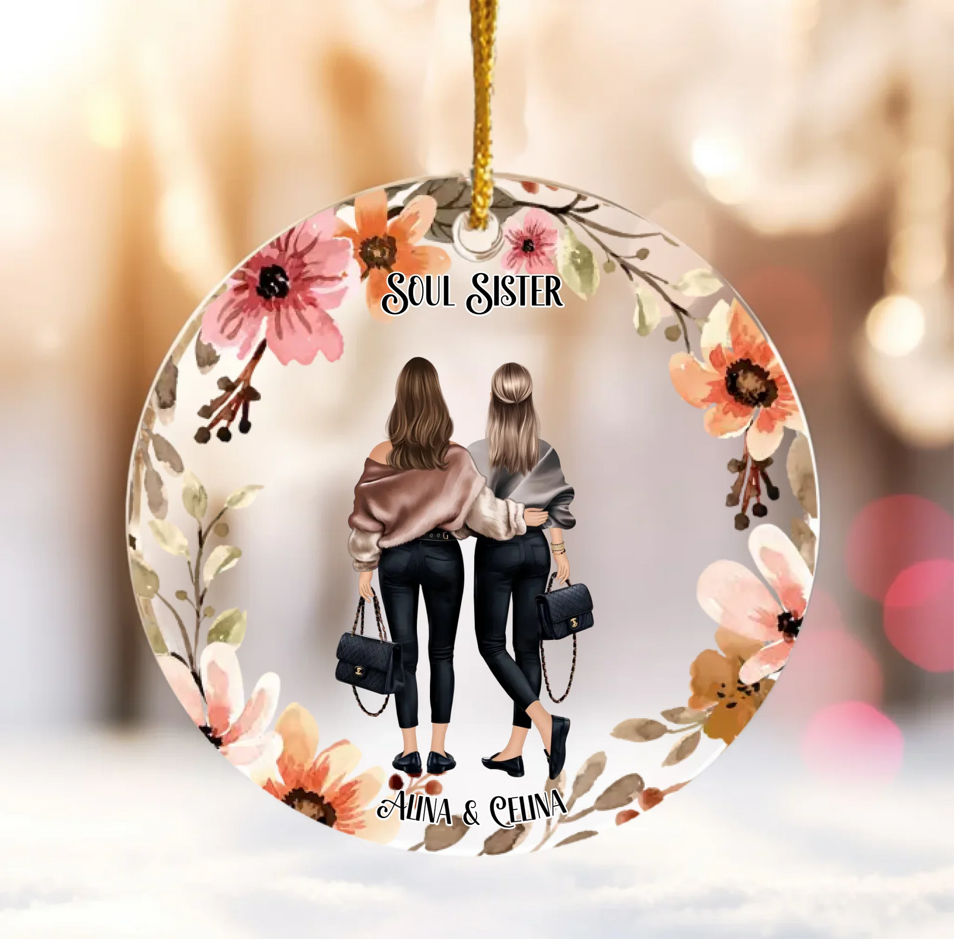 Mockup Ornament Acrylic No-16