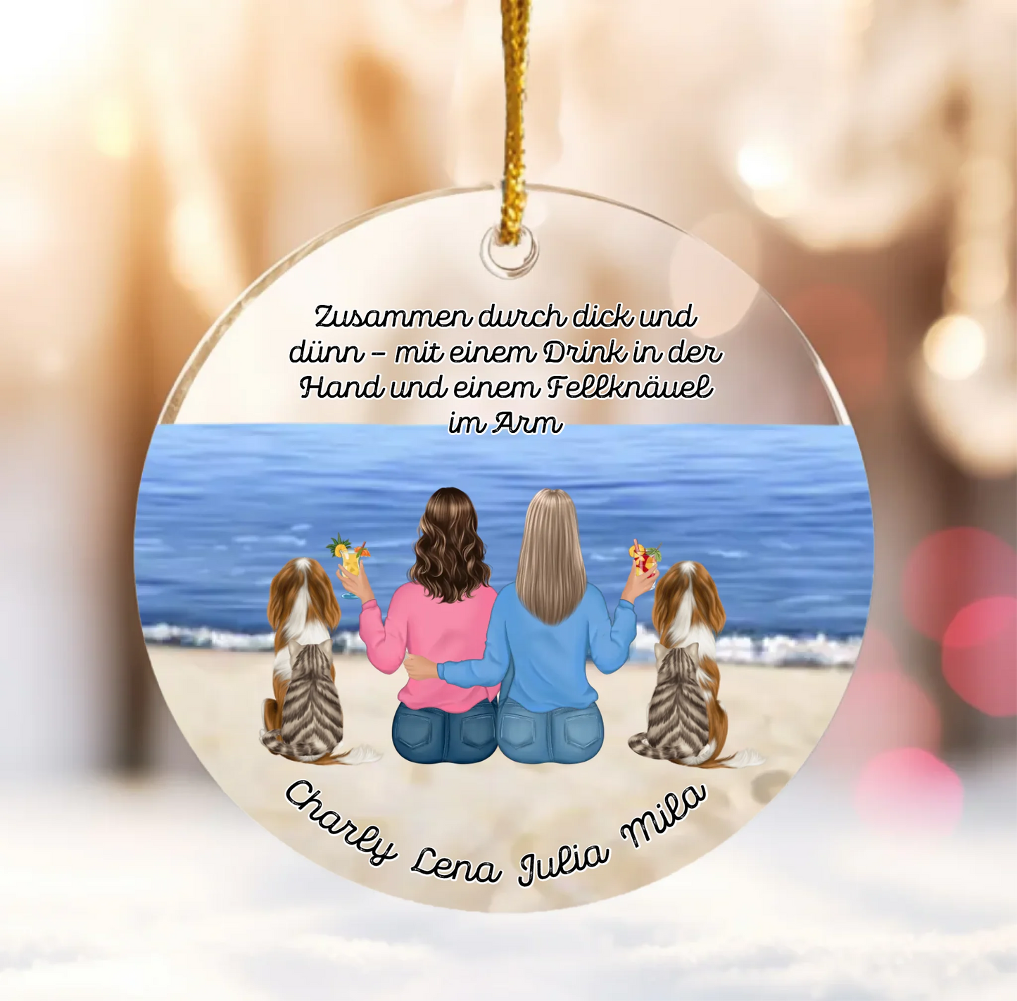 Mockup Ornament Acrylic No-16